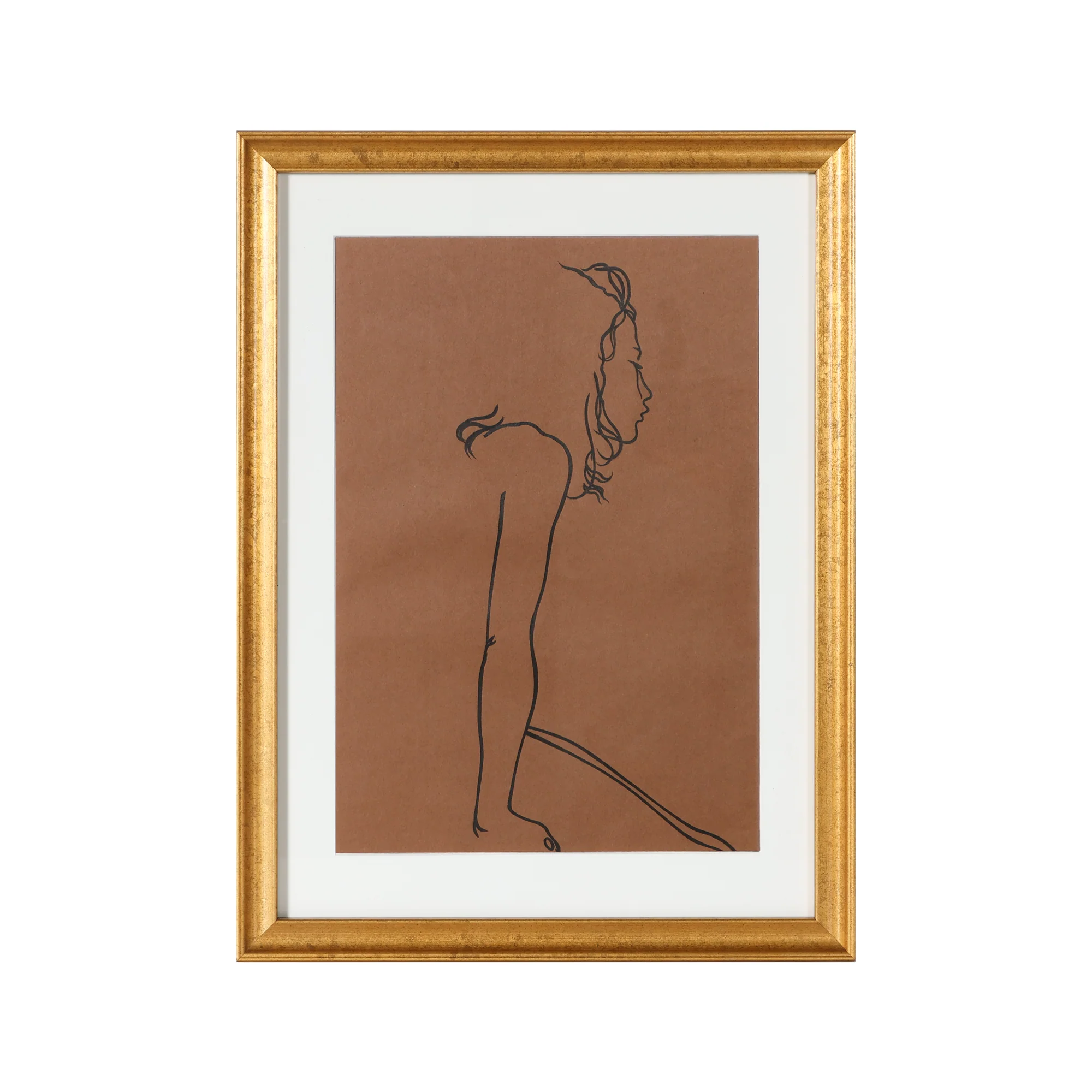 Nude Sketch on Paper - IV