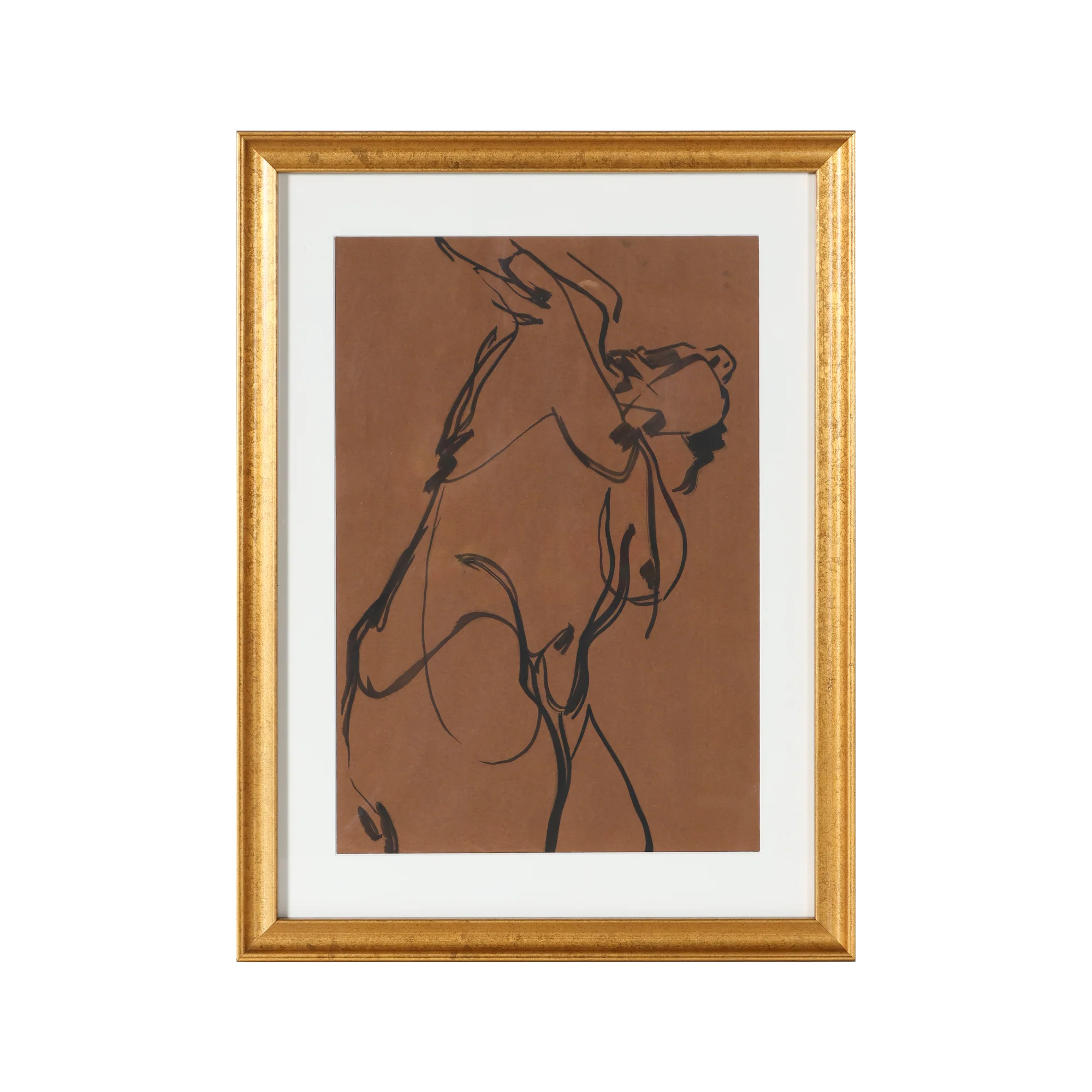 Nude Sketch on Paper - IX