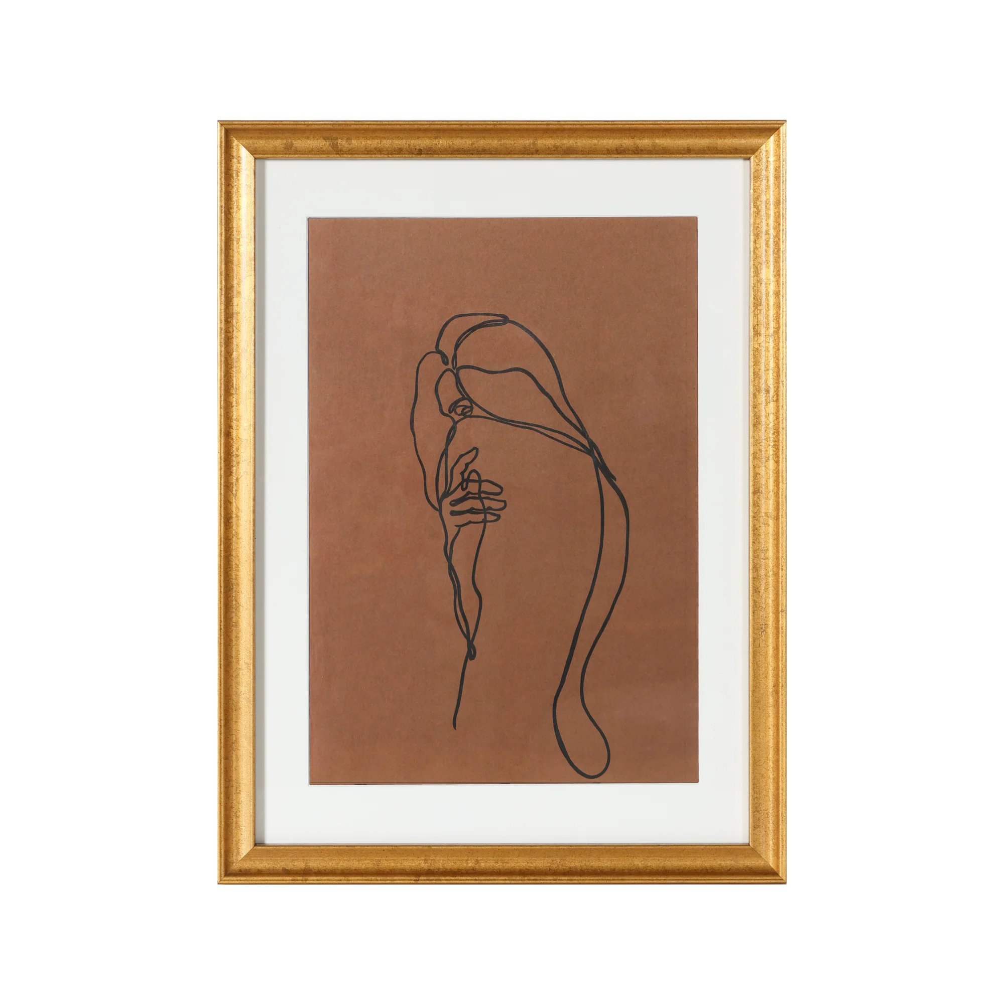 Nude Sketch on Paper - V