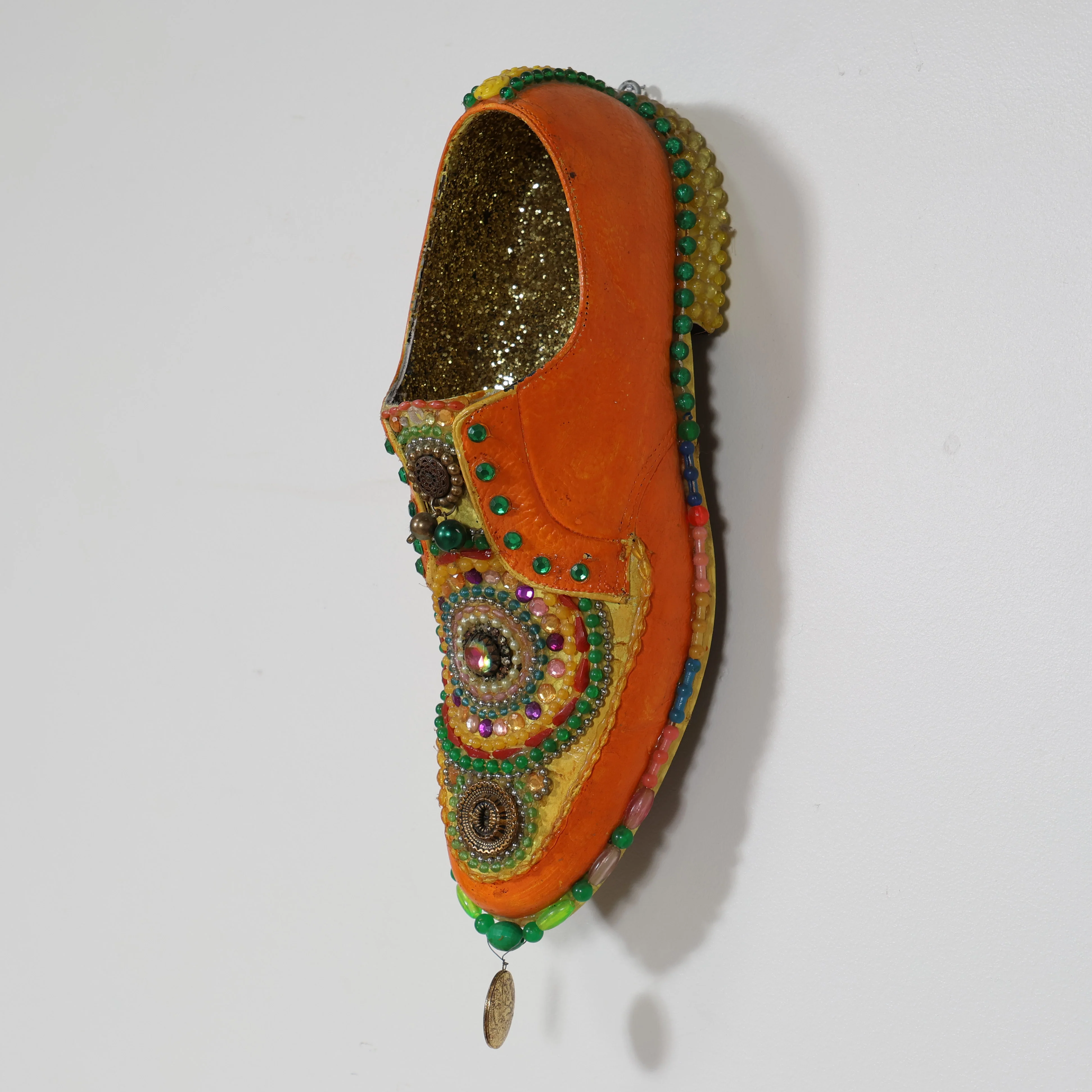 Orange Shoe Sculpture - Image 3
