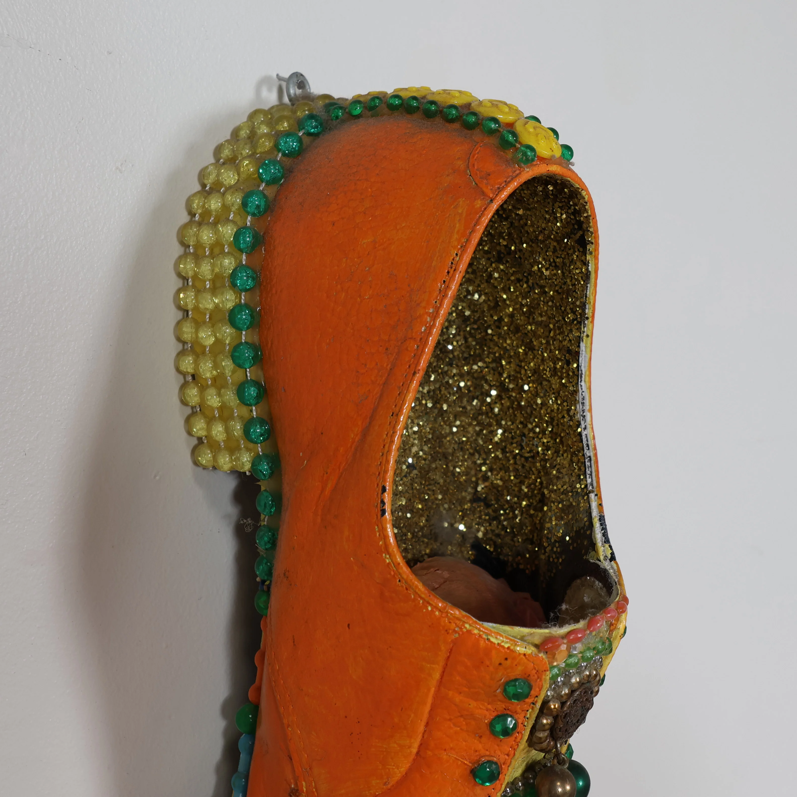 Orange Shoe Sculpture - Image 5