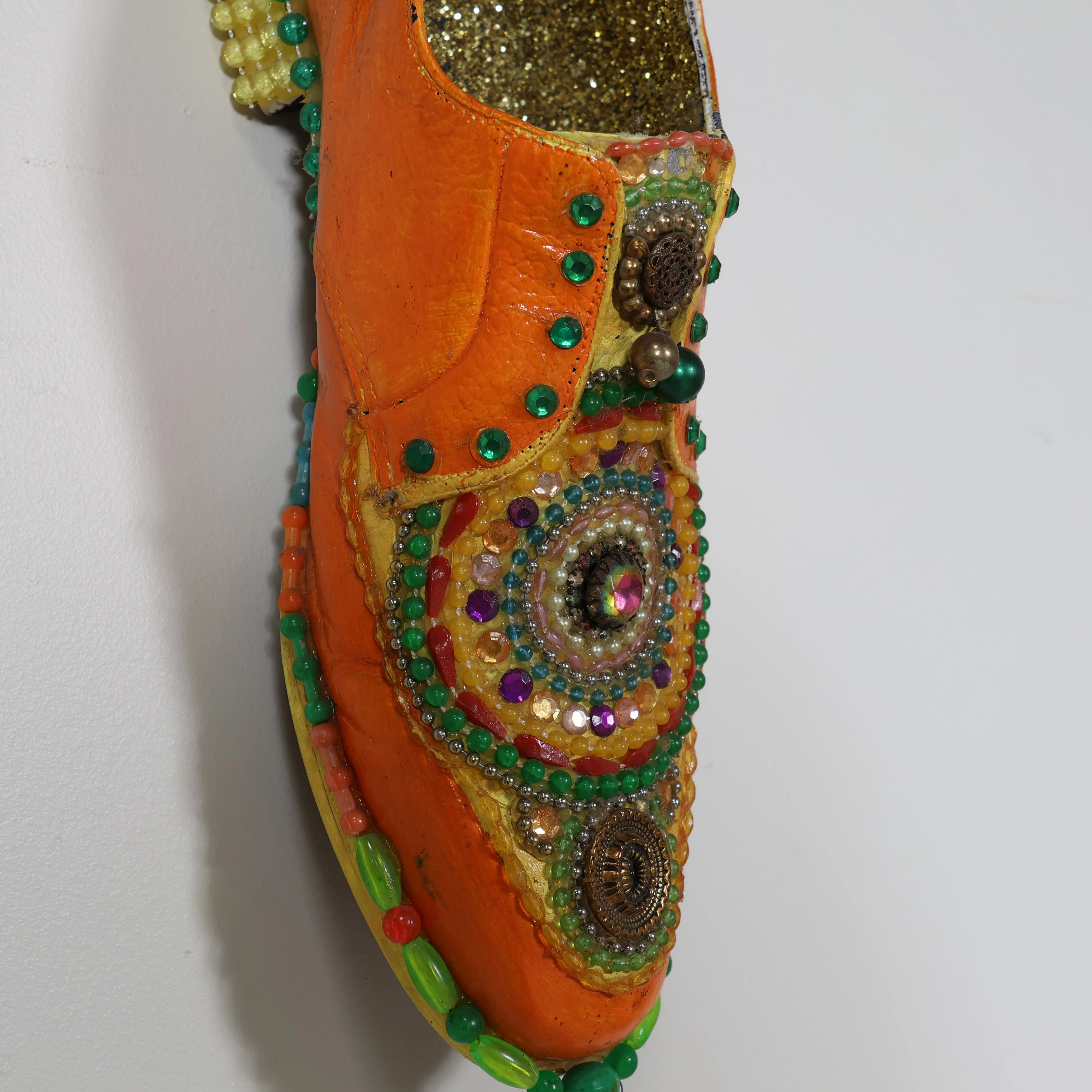 Orange Shoe Sculpture - Image 6