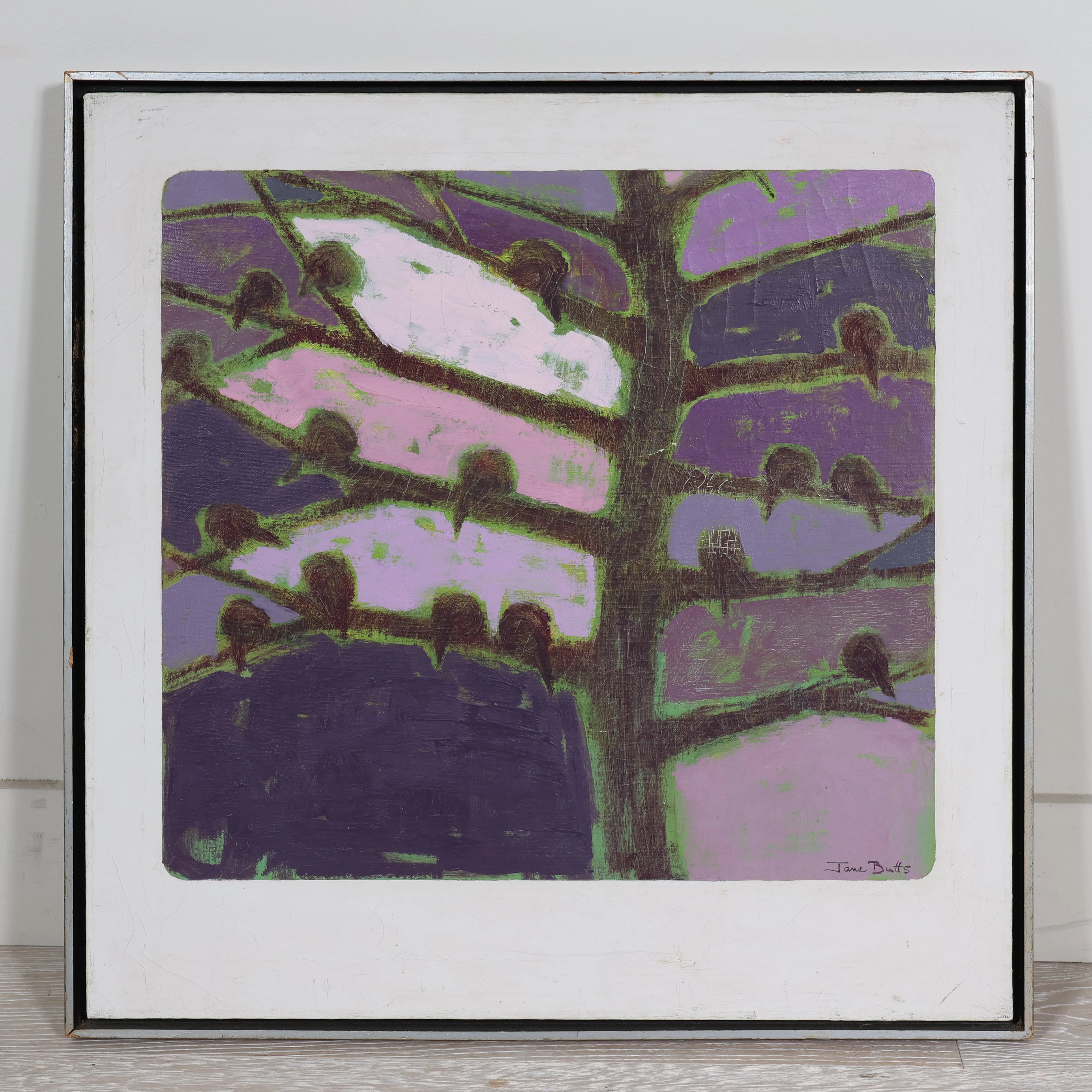 Original Purple Tree Abstract - Image 2