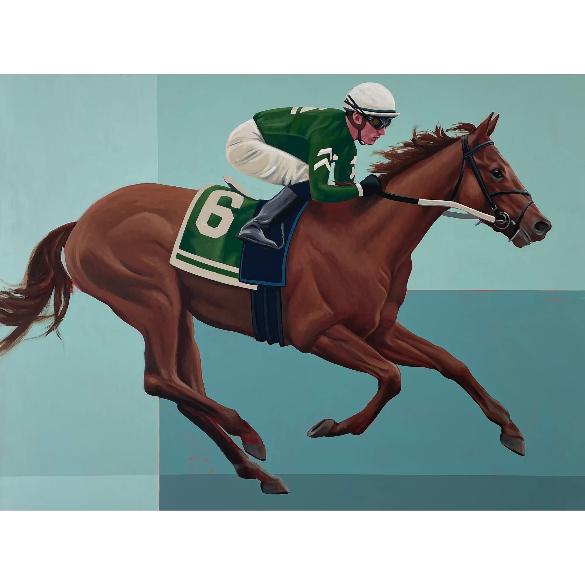 "Pacesetter" 36x48 Acrylic on Canvas by Tanner Muse