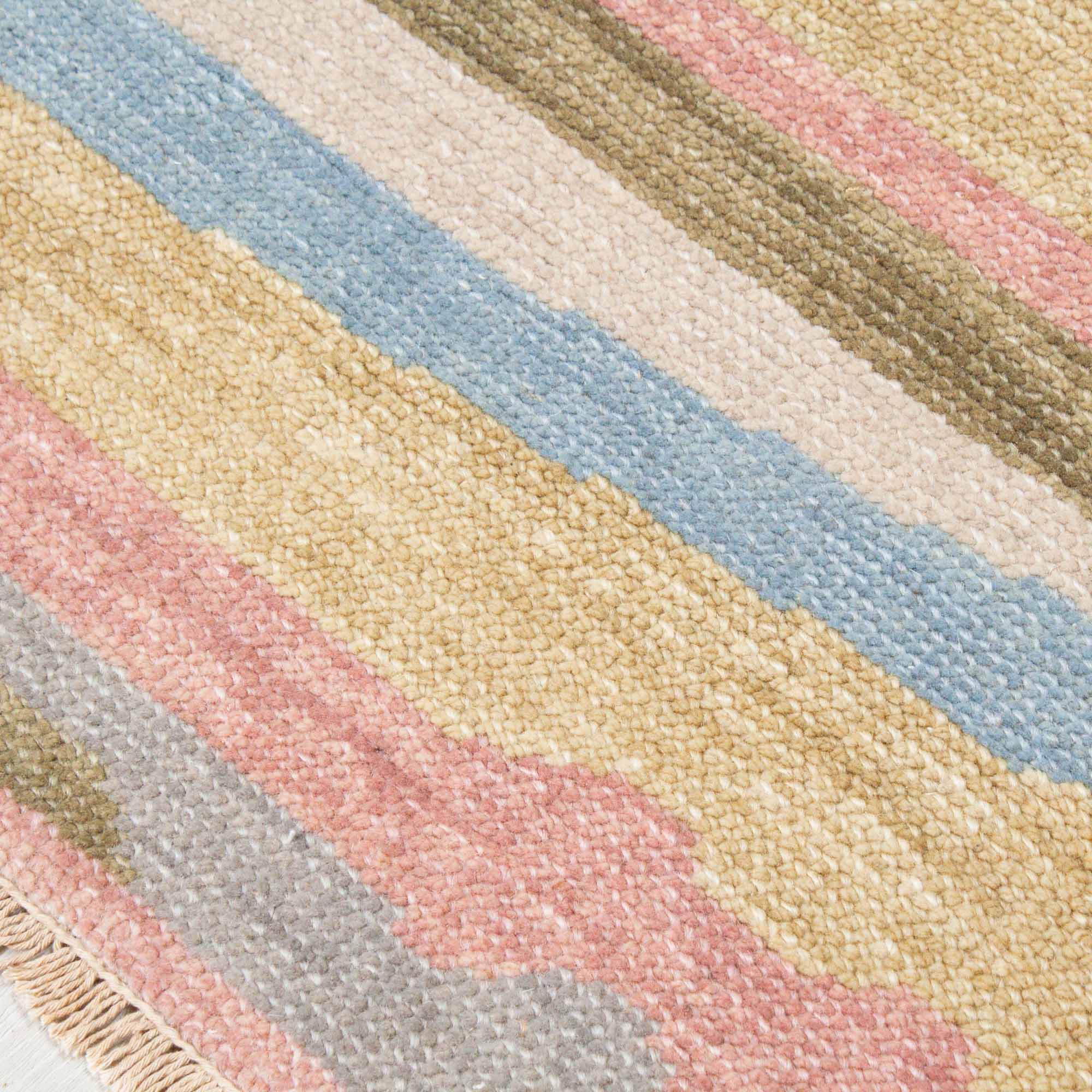 Paint Mix Turkish Knot Rug - Image 4