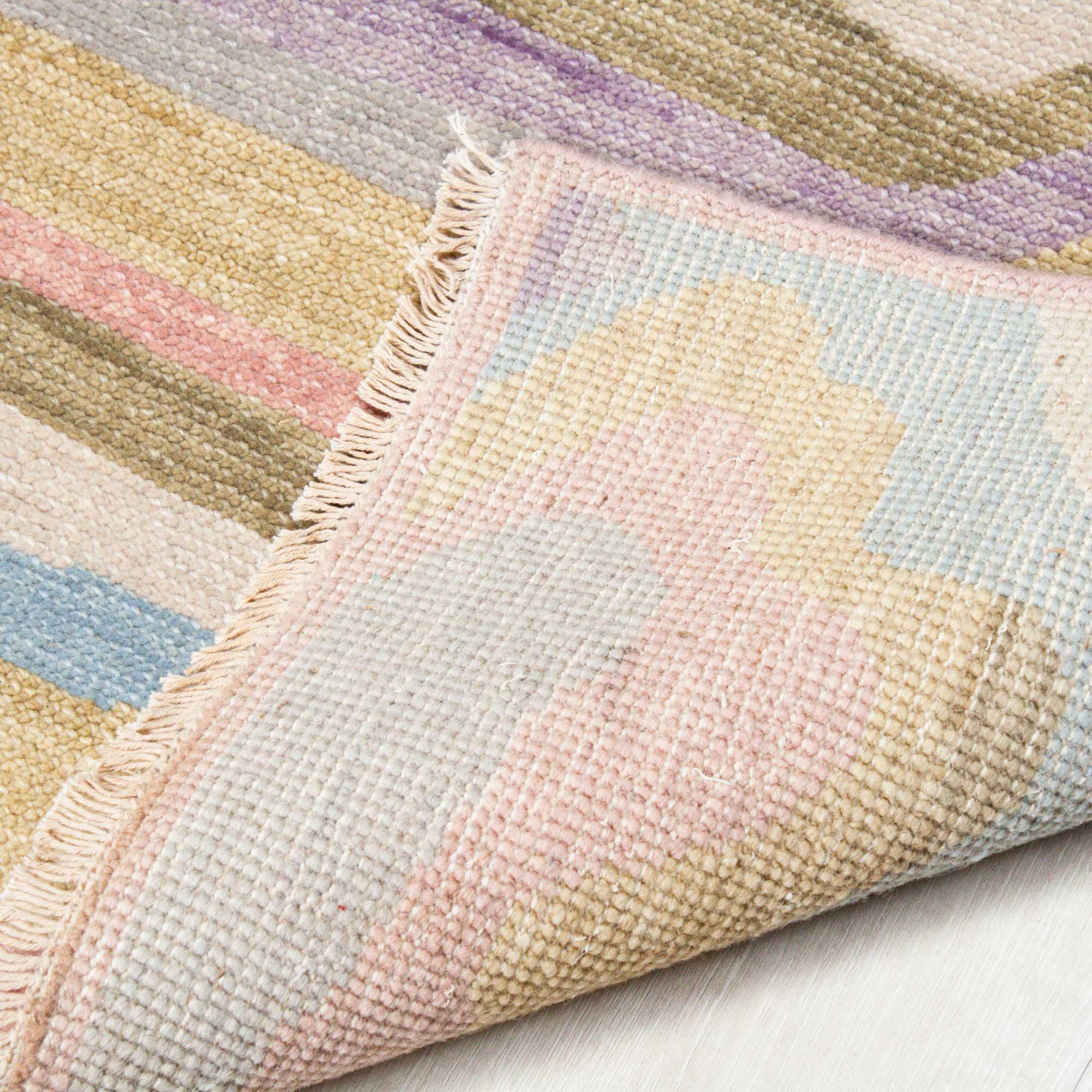 Paint Mix Turkish Knot Rug - Image 5