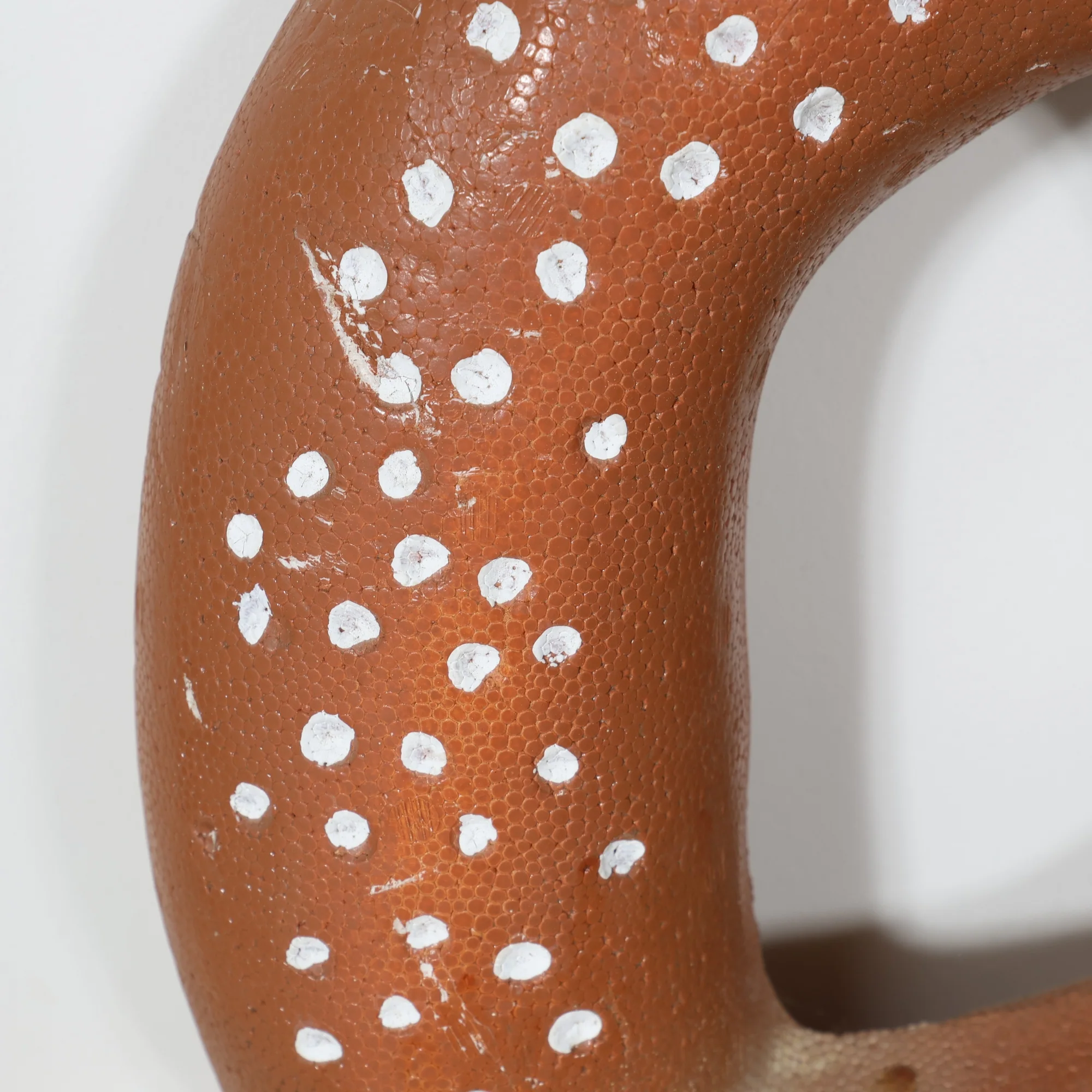 Painted Pretzel Store Fixture Styrofoam - Image 2