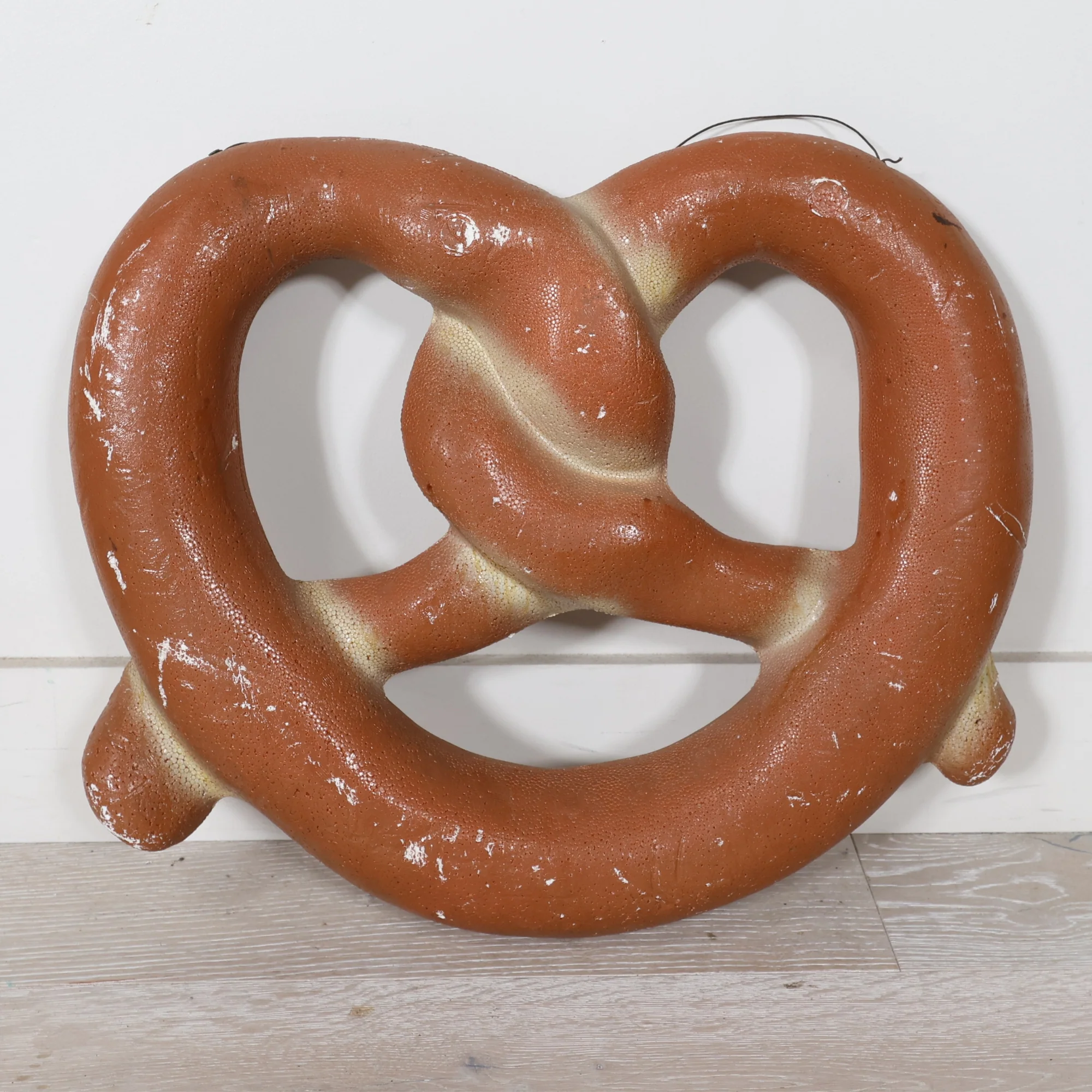 Painted Pretzel Store Fixture Styrofoam - Image 3
