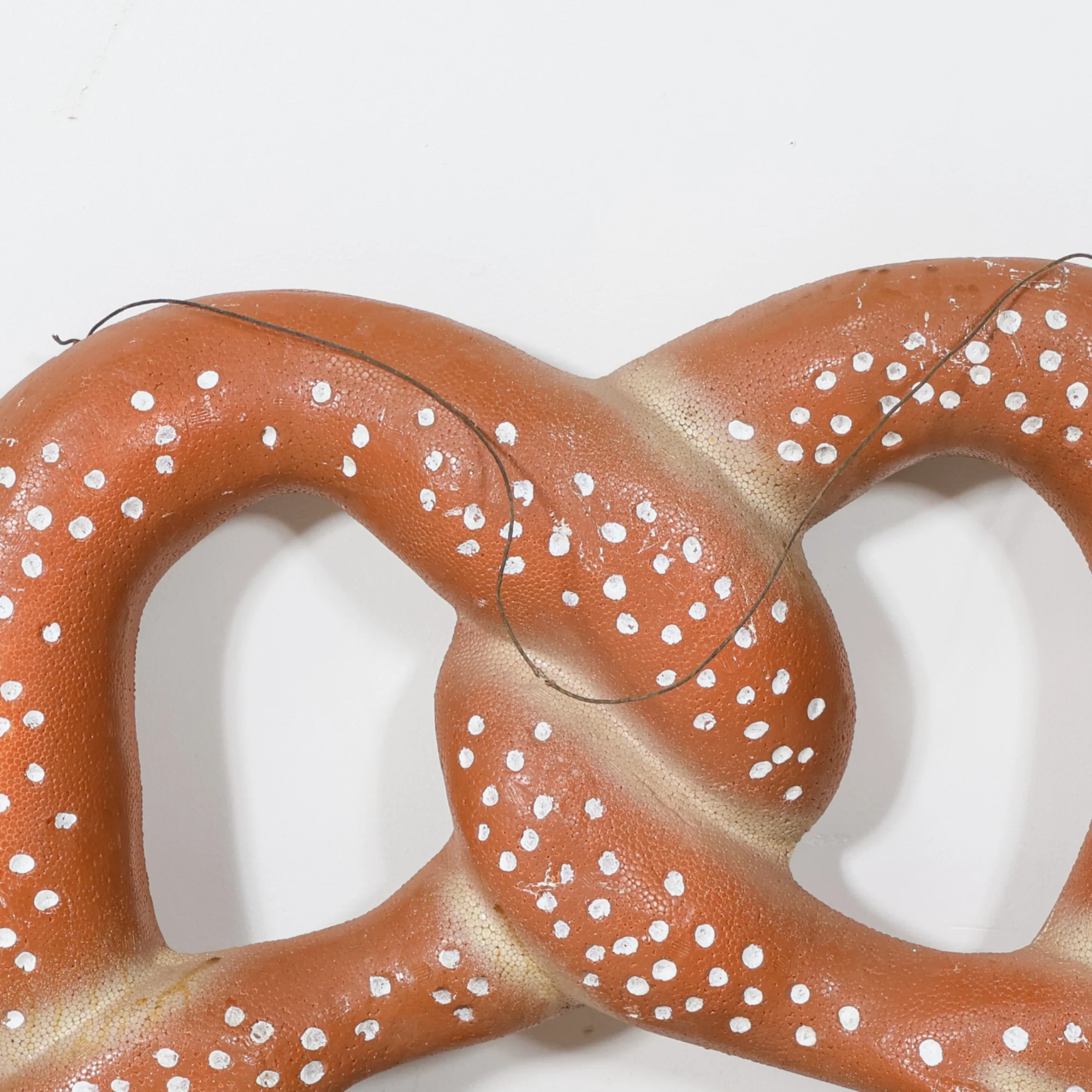 Painted Pretzel Store Fixture Styrofoam - Image 4