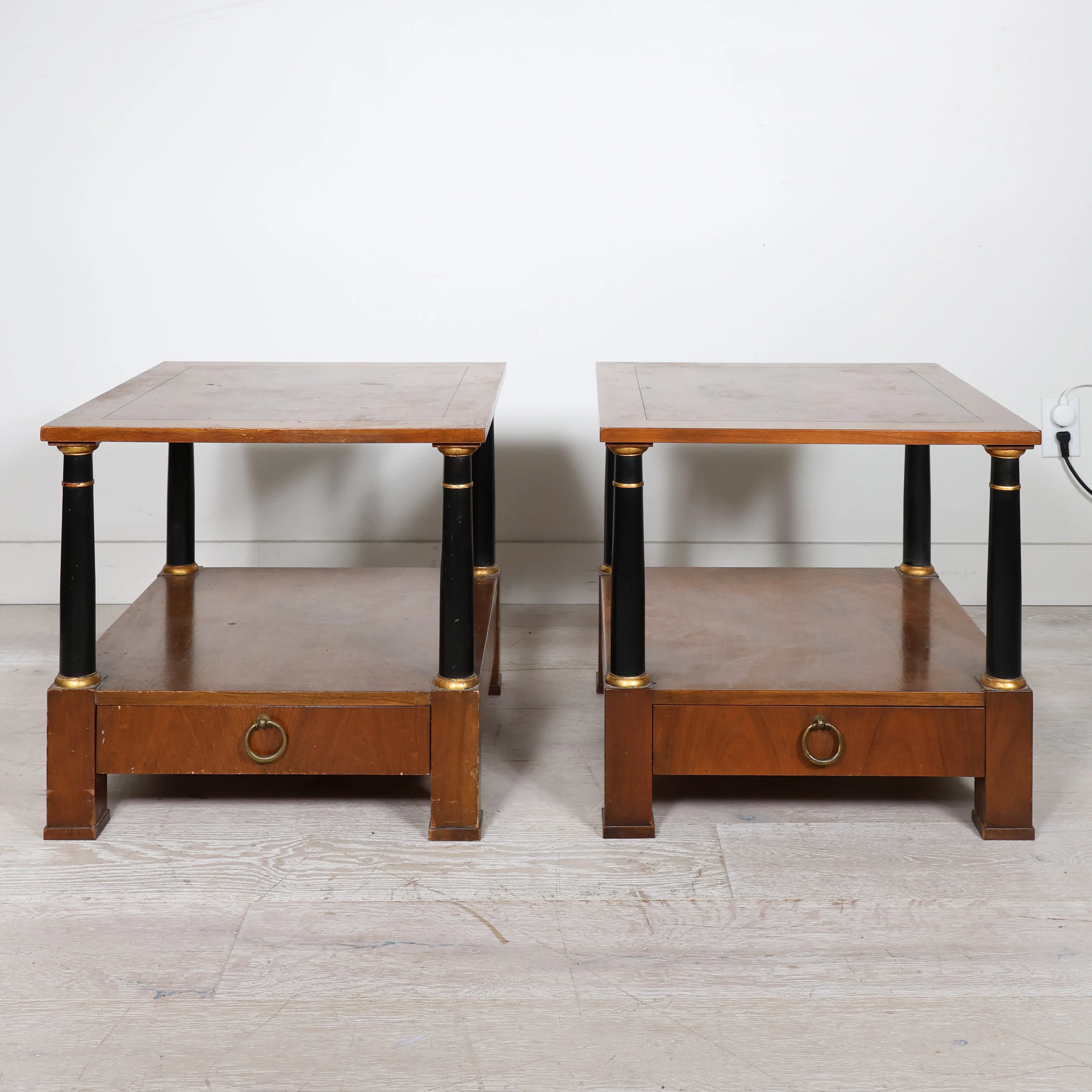 Pair of Baker Furniture End Tables - Image 2