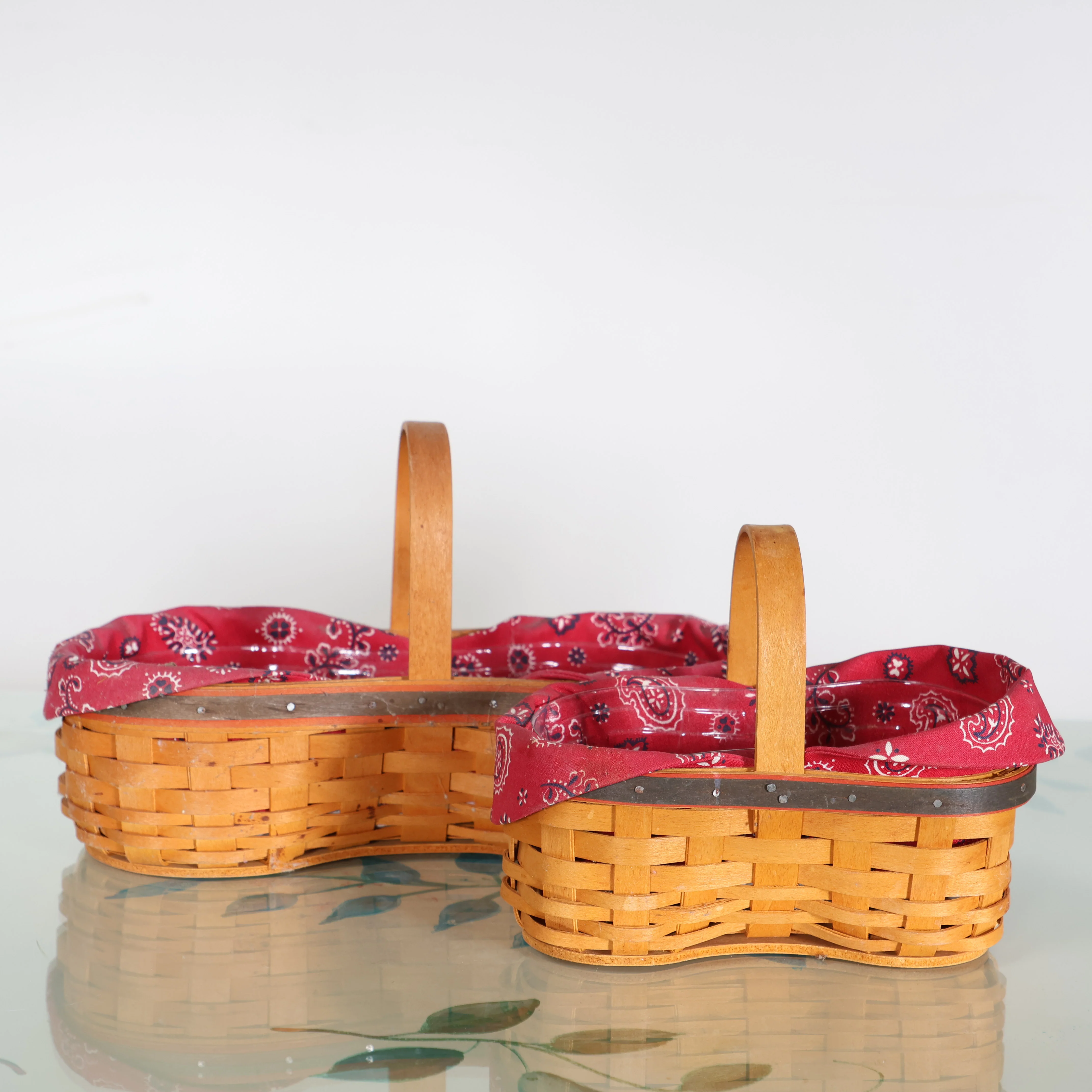 Pair of Bandana Longaberger Baskets - Image 2