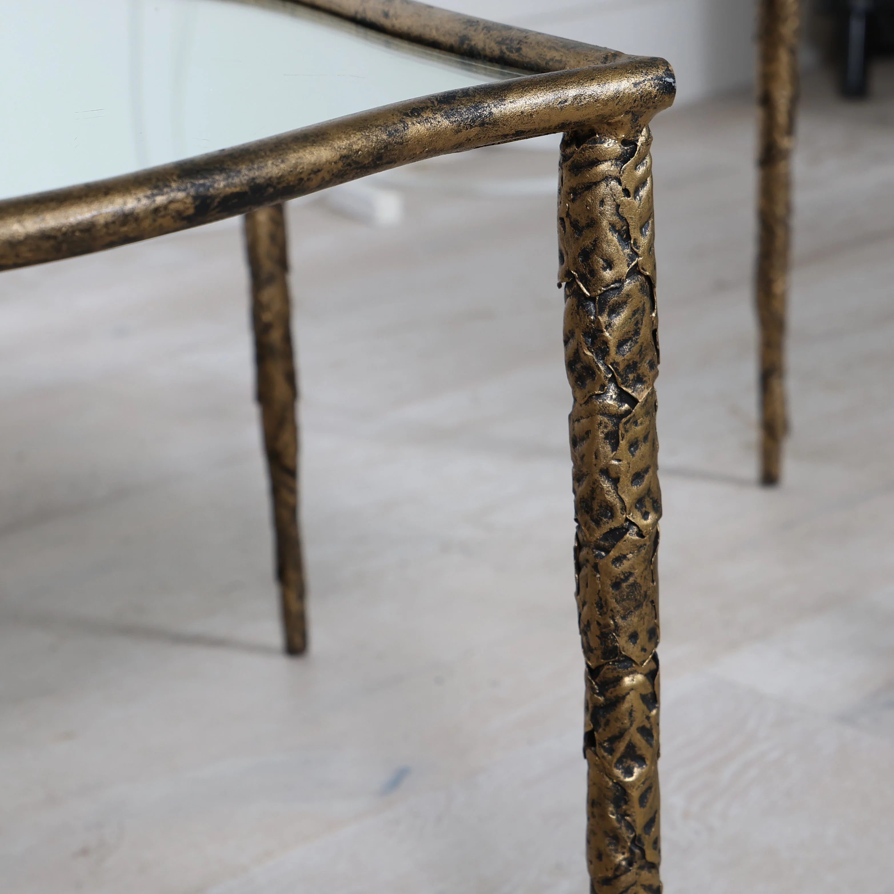 Pair of Mirrored End Tables - Image 5