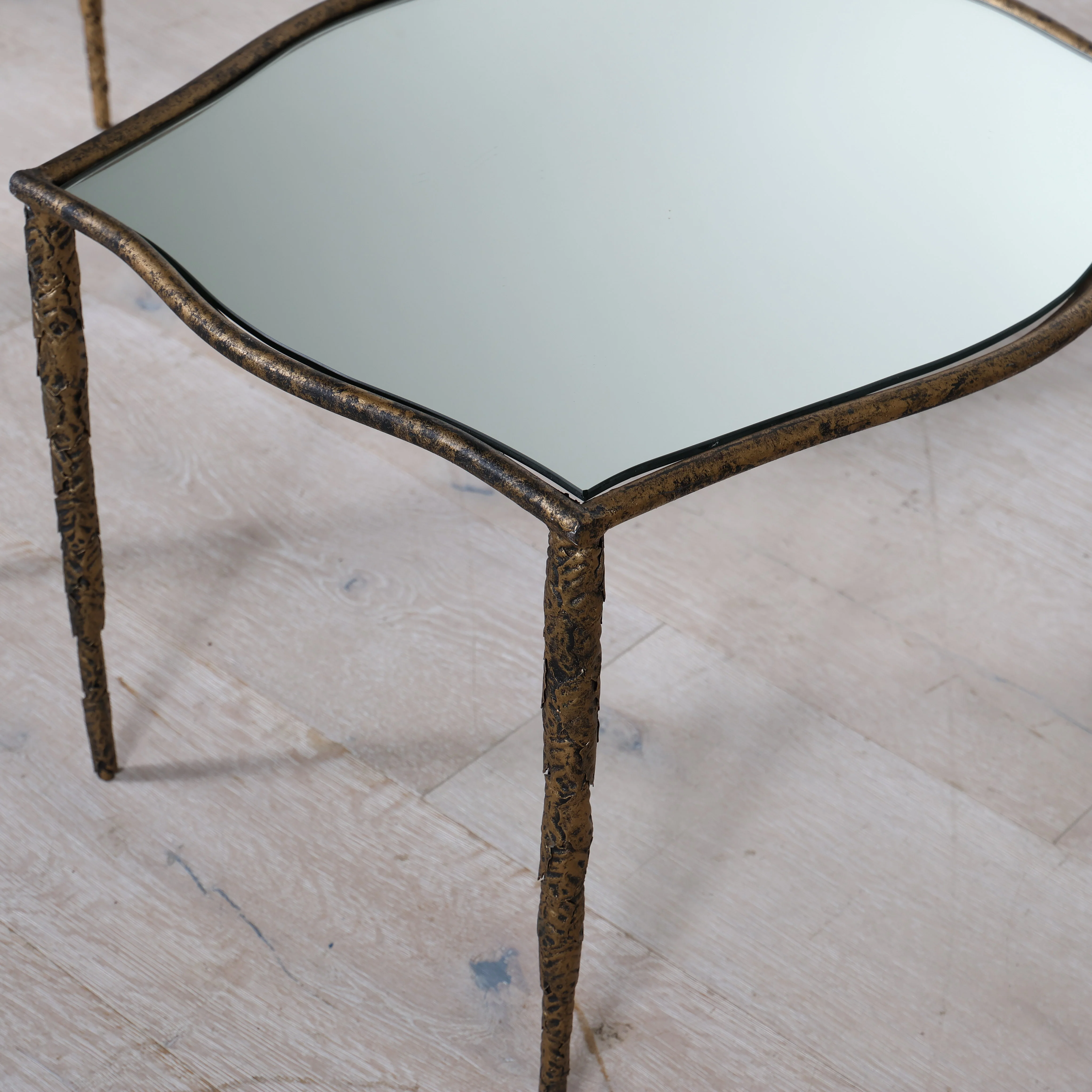 Pair of Mirrored End Tables - Image 6