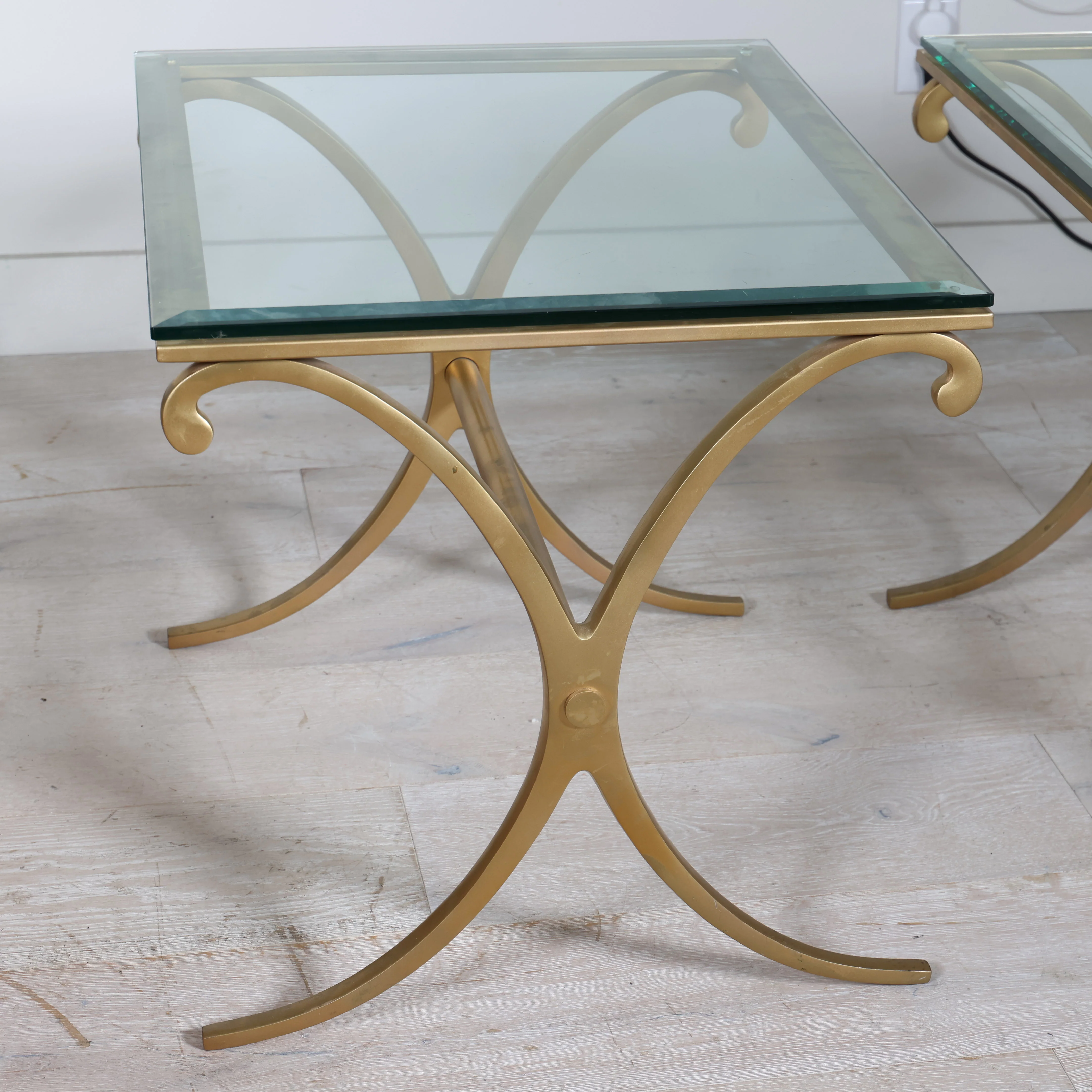 Pair of Regency Gold End Tables - Image 2