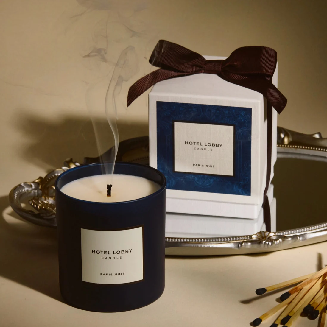 Paris Nuit Luxury Fall Scented Candle - Image 3