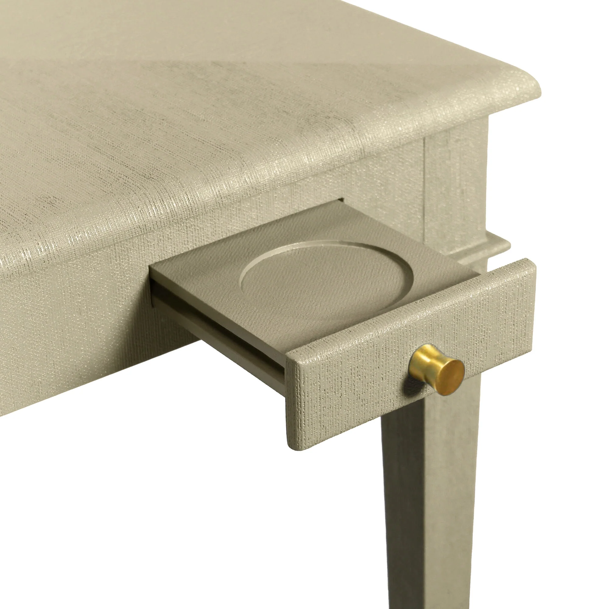 Parlor Game Table in Coastal Fog - Image 3