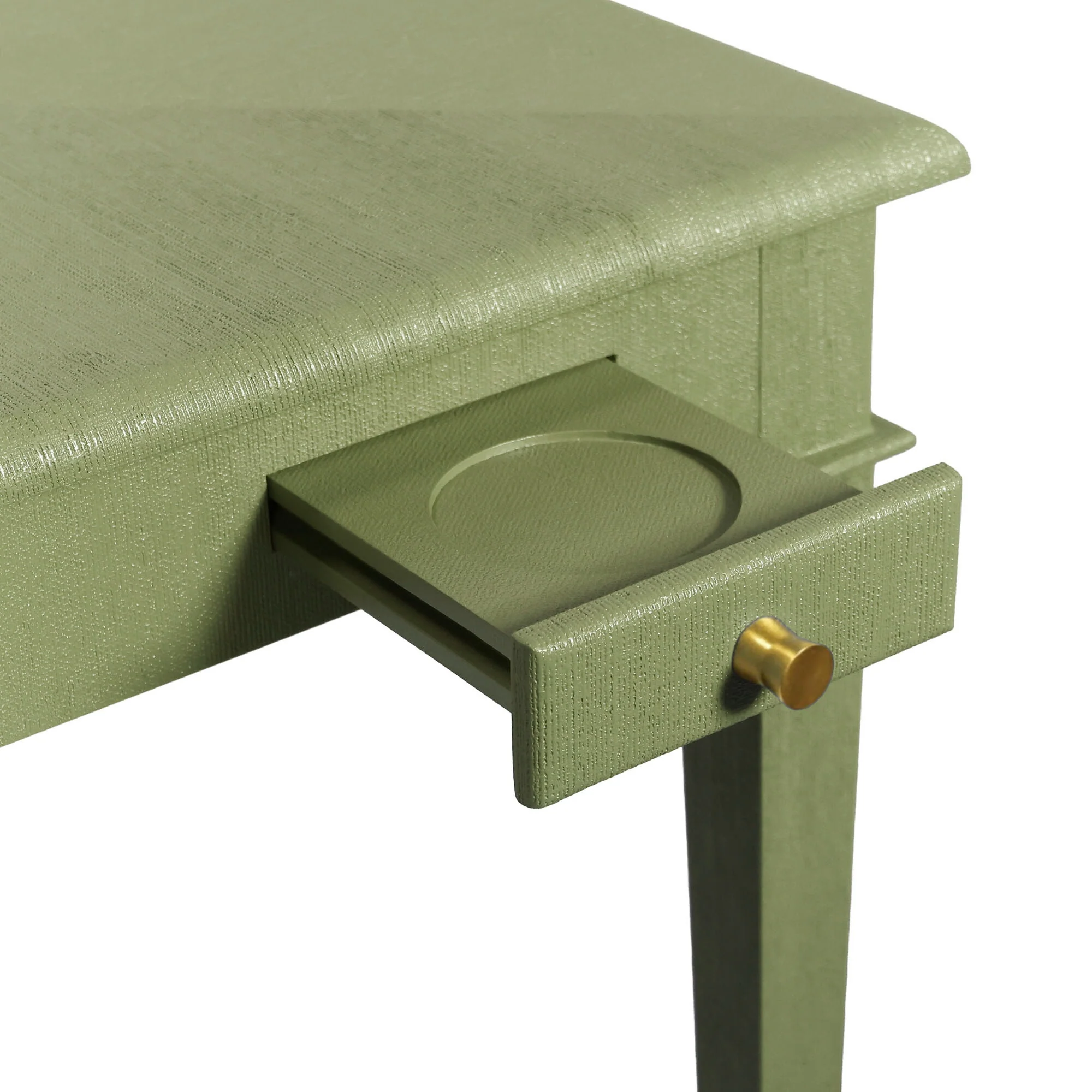 Parlor Game Table in Liberty Park Green - Image 7