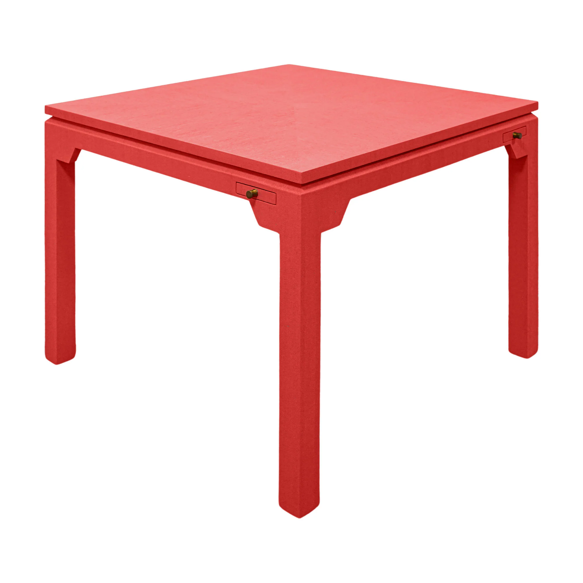 Pass the Rosé Game Table in Cherry Red - Image 3