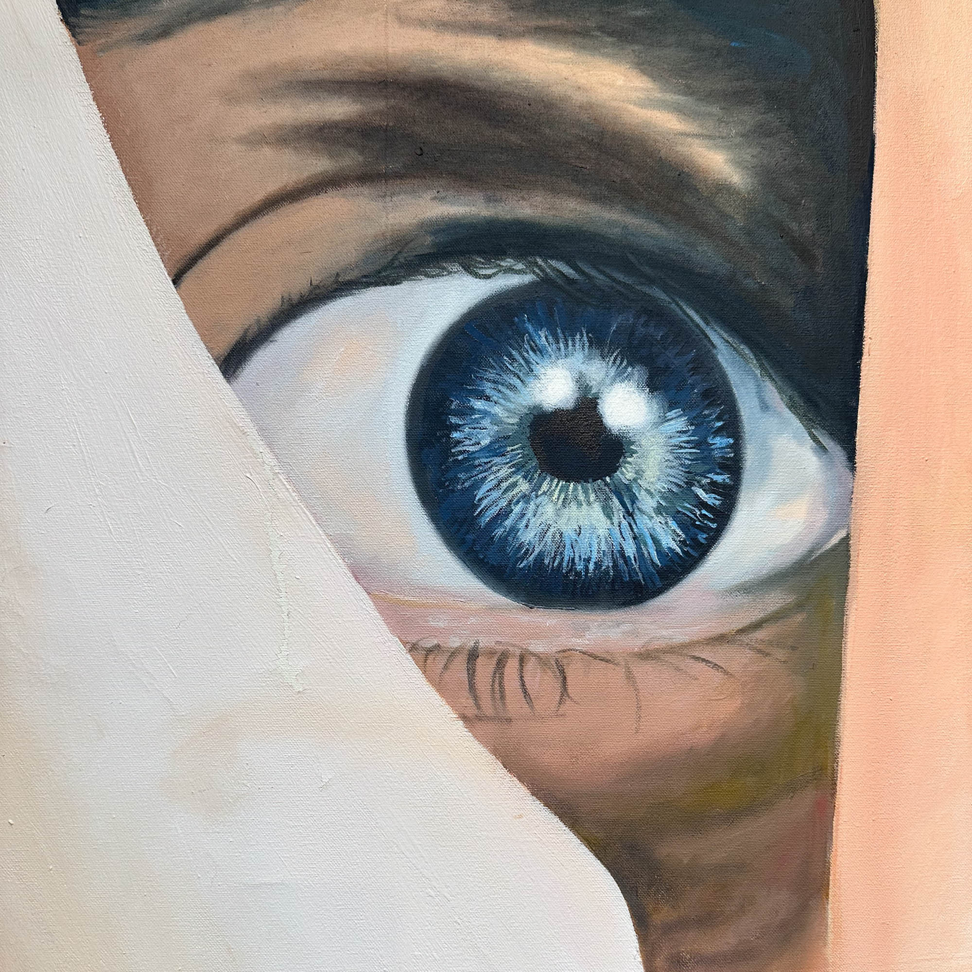 Peek-A-Boo Original Painting by Steven Lynch - Image 3