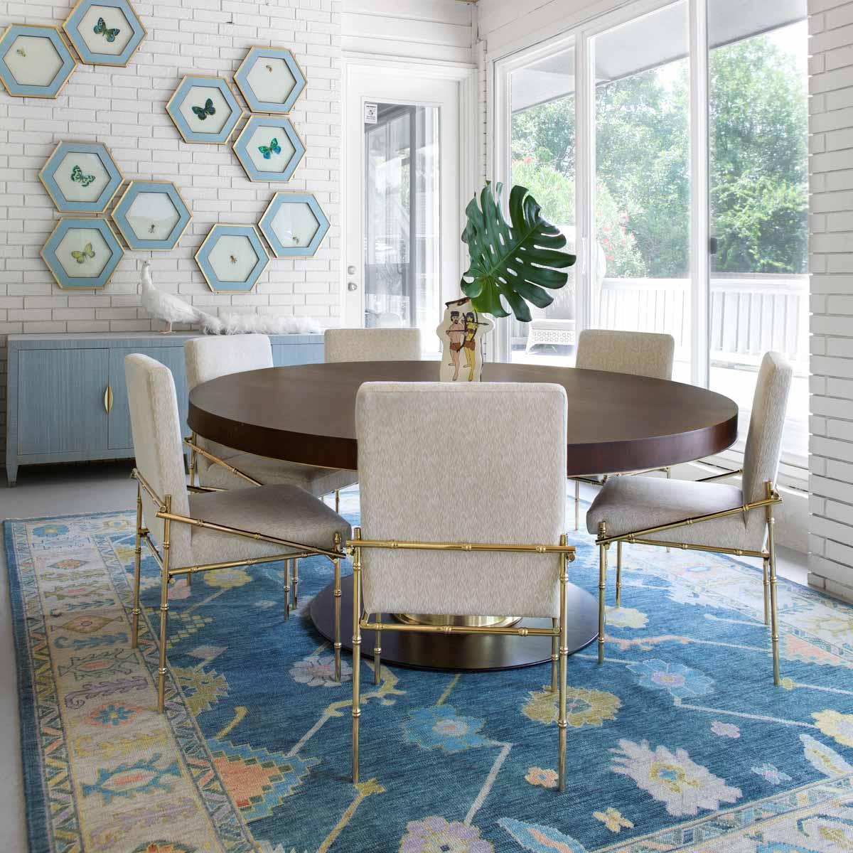 Poppy Turkish Knot Rug - Image 4