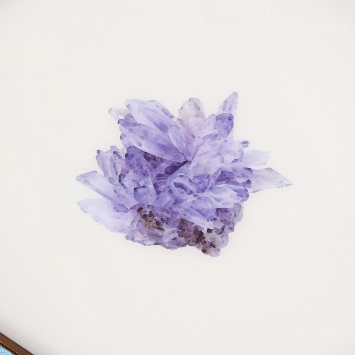 Purple Gemstone Hexagon Art - Set of 5 - Image 4