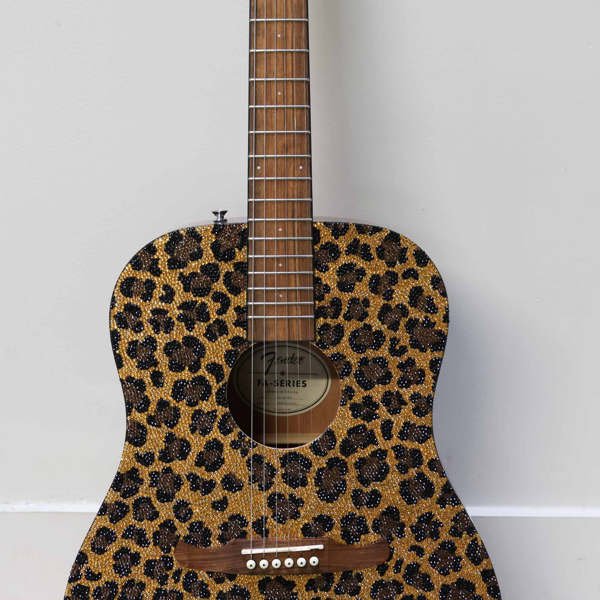"Purr-fection" Guitar by Loli DiSanto - Image 4