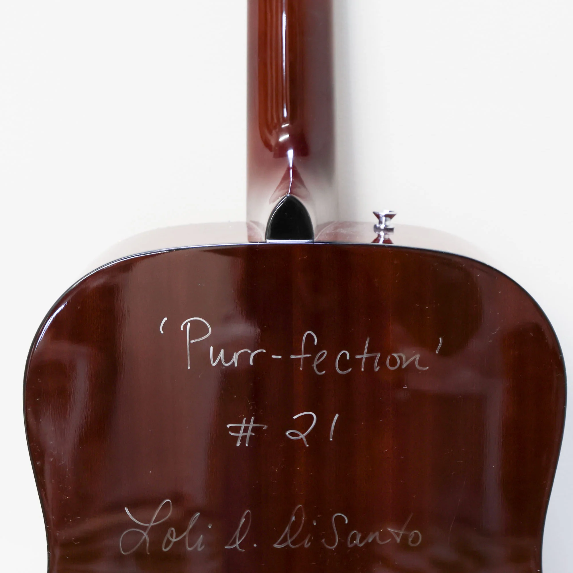 "Purr-fection" Guitar by Loli DiSanto - Image 5