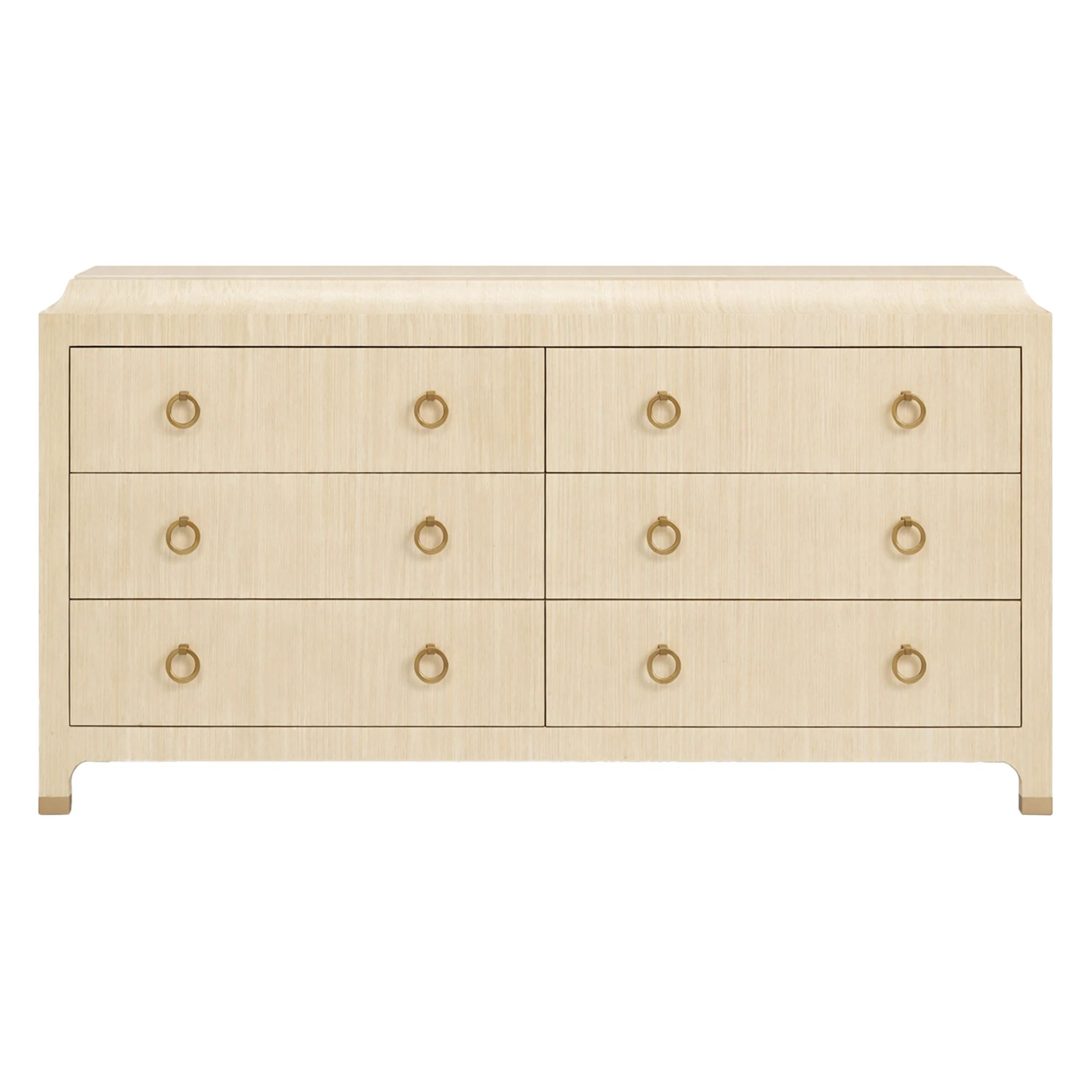 Quick Ship Jackie Dresser in Henry Grasscloth