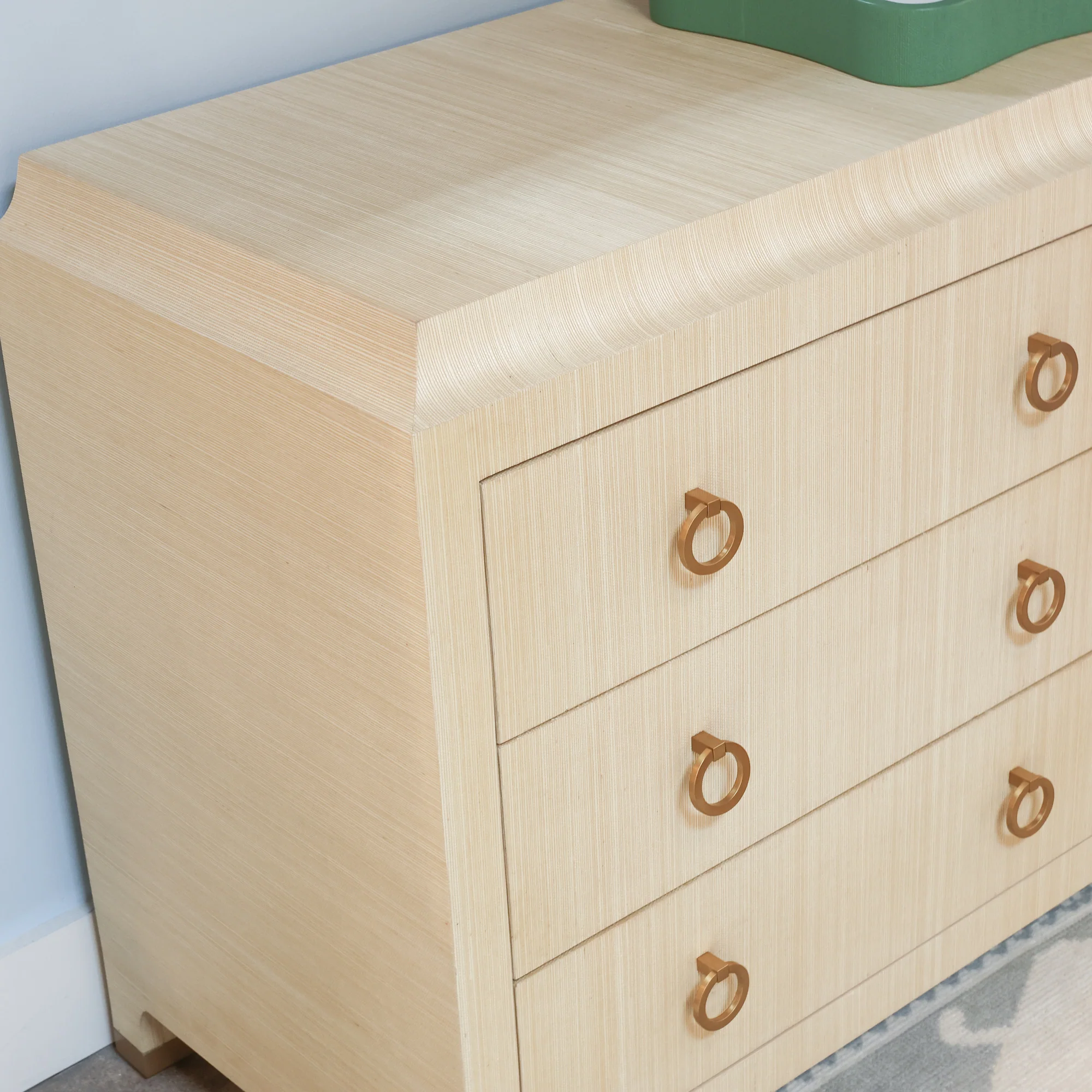 Quick Ship Jackie Dresser in Henry Grasscloth - Image 4