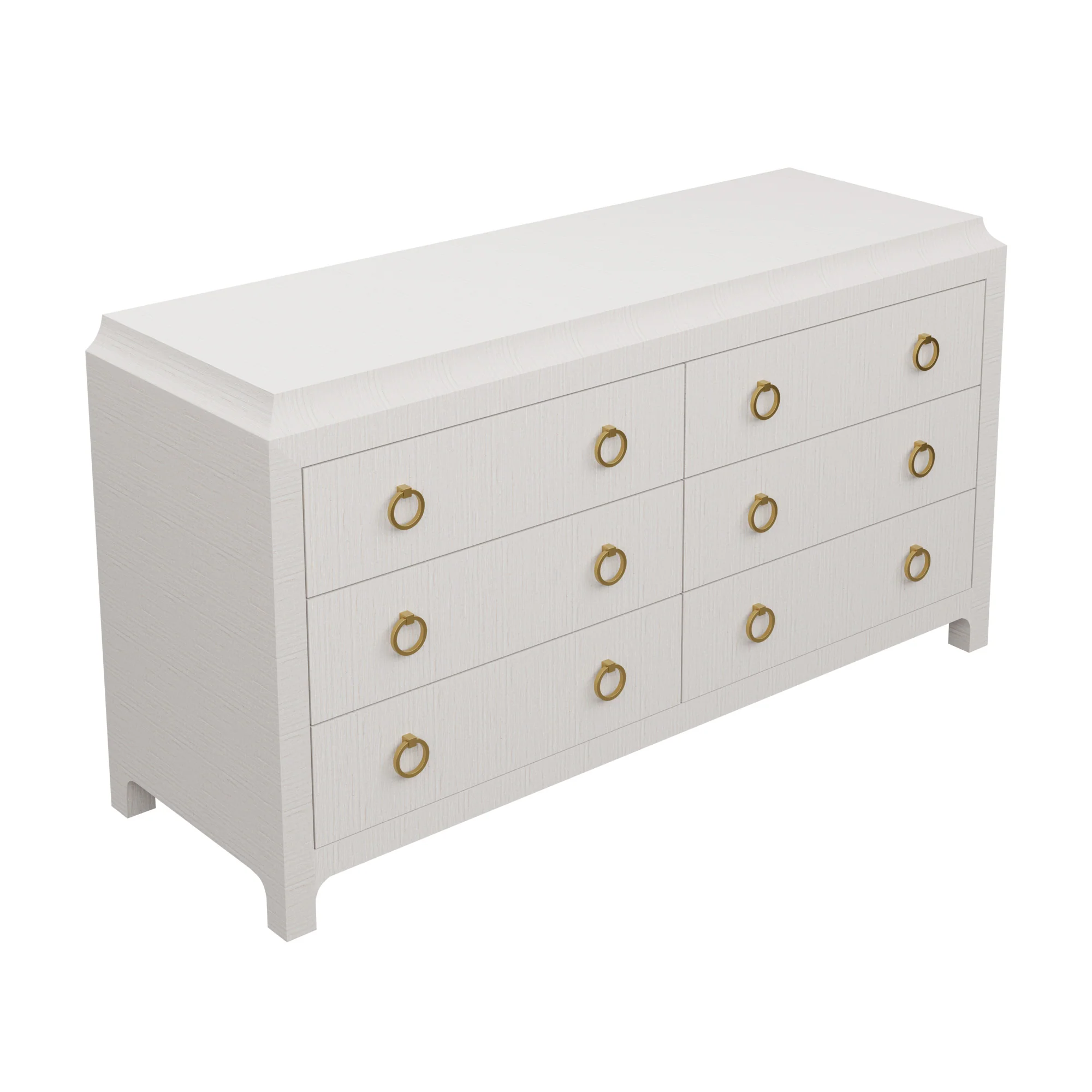 Quick Ship Jackie Dresser in Mist Abaca - Image 5