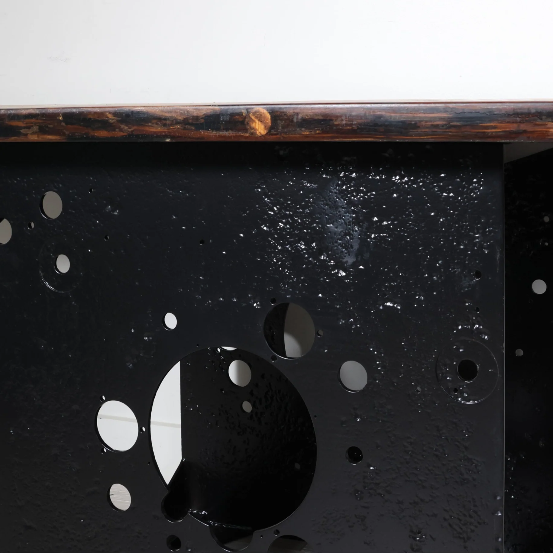 Reclaimed Airplane Parts Console Table - Image 6