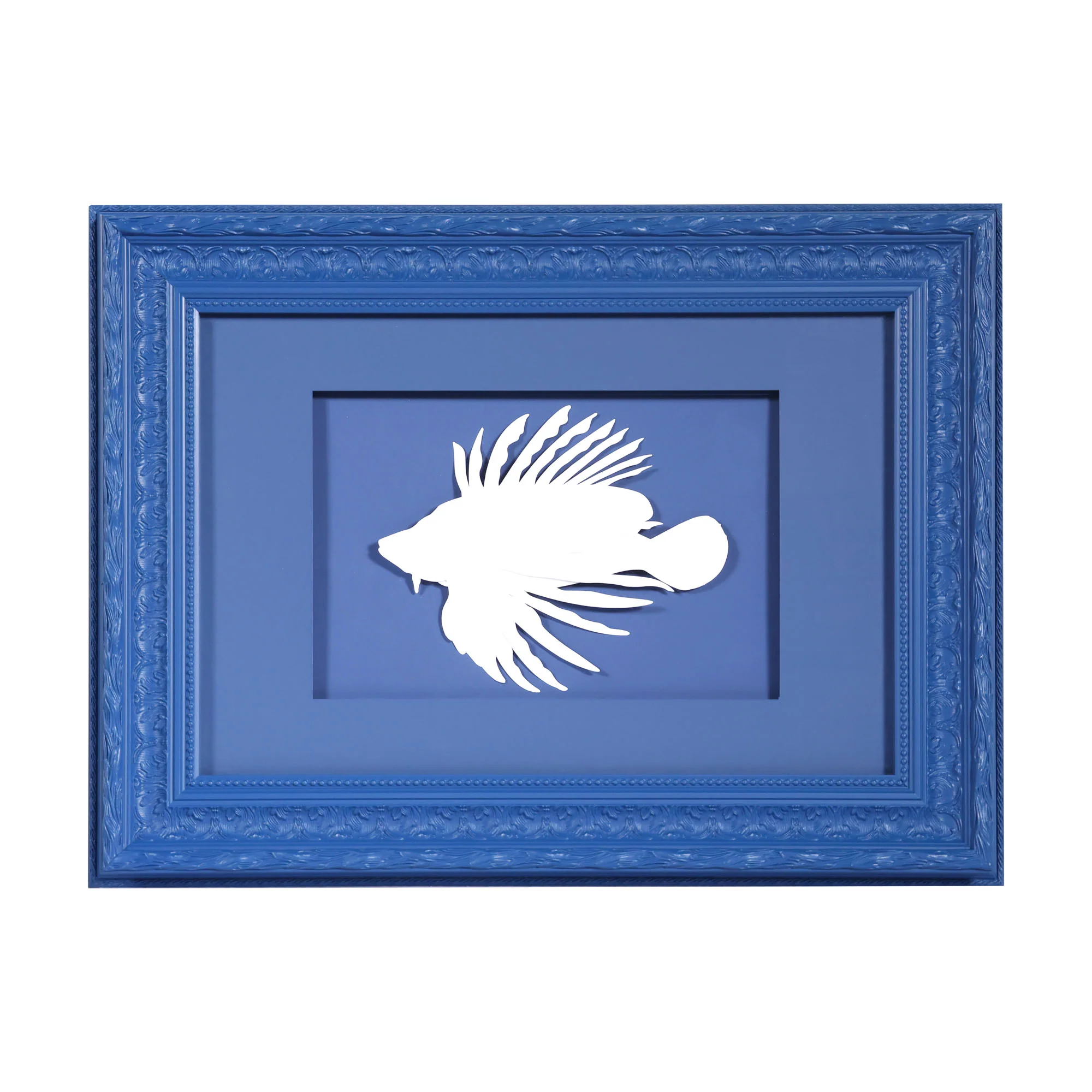 Red Lion Fish Swimming