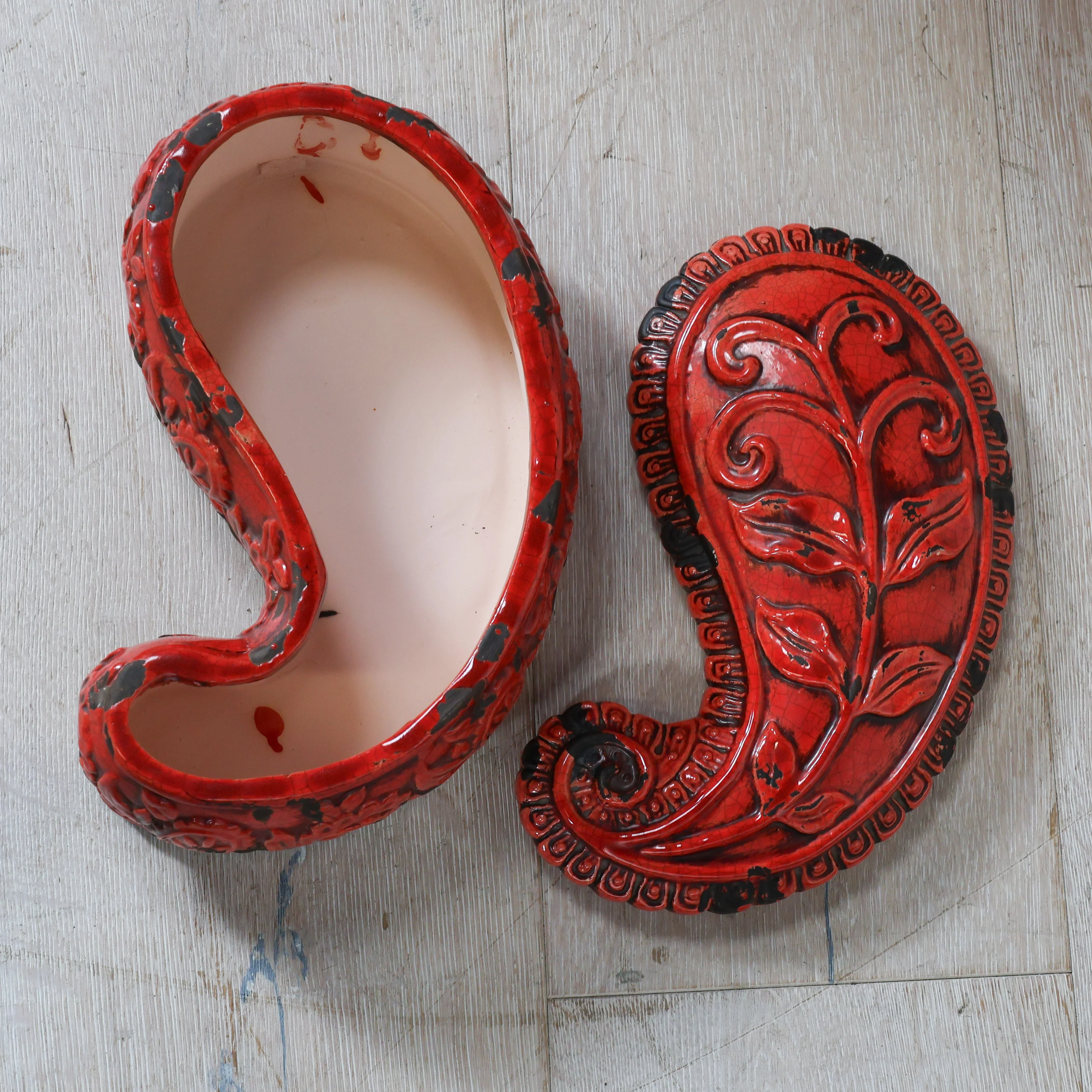 Red Paisley Box - Image 3