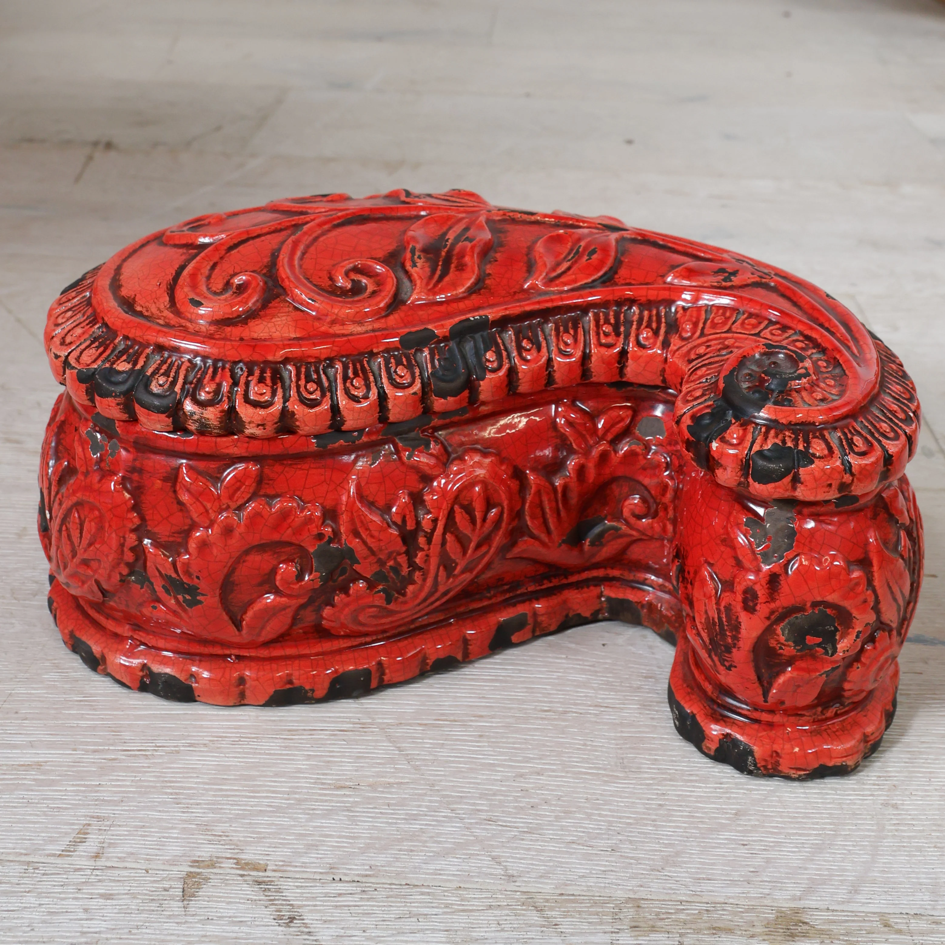 Red Paisley Box - Image 4
