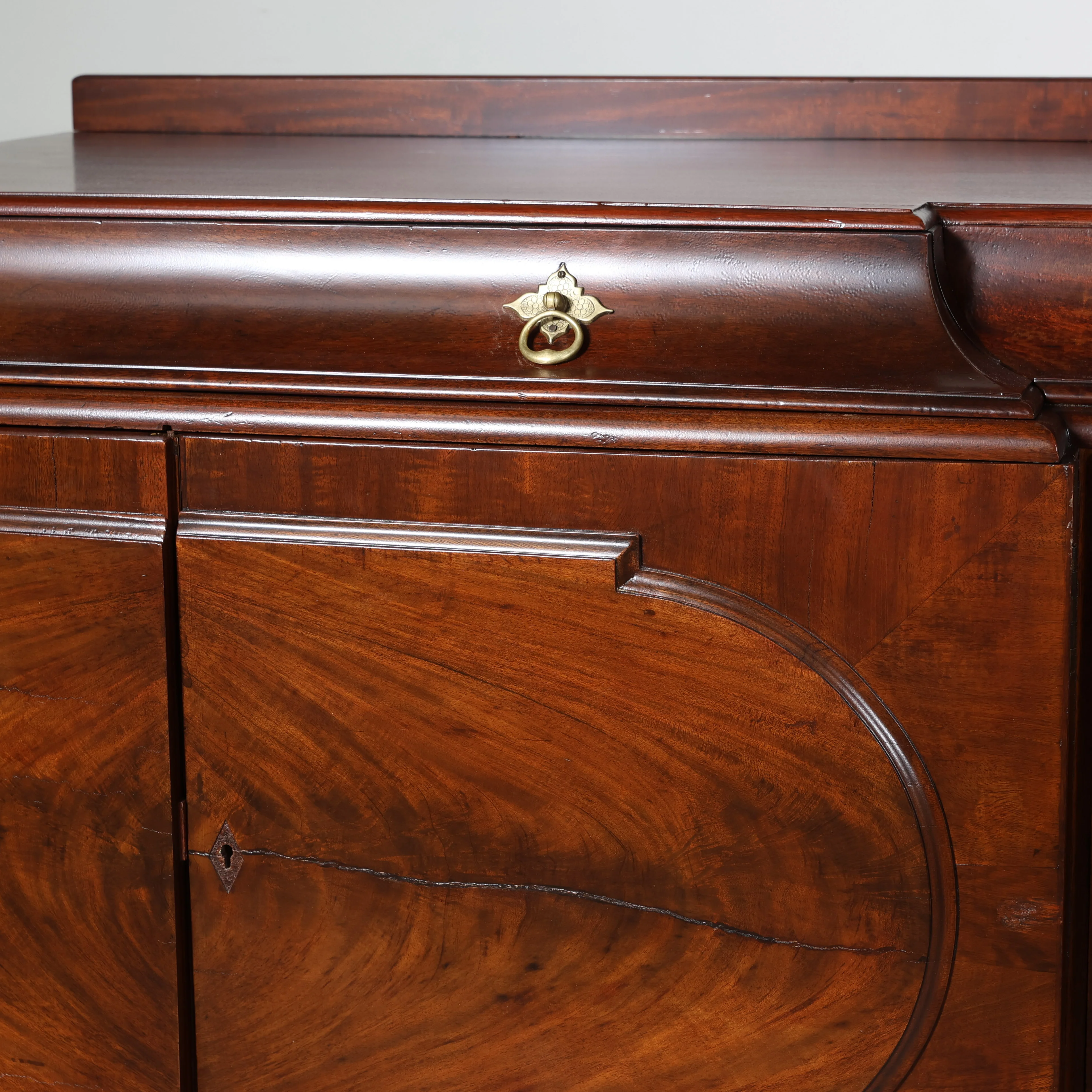 Refinished Antique Sideboard with Carved Legs - Image 7
