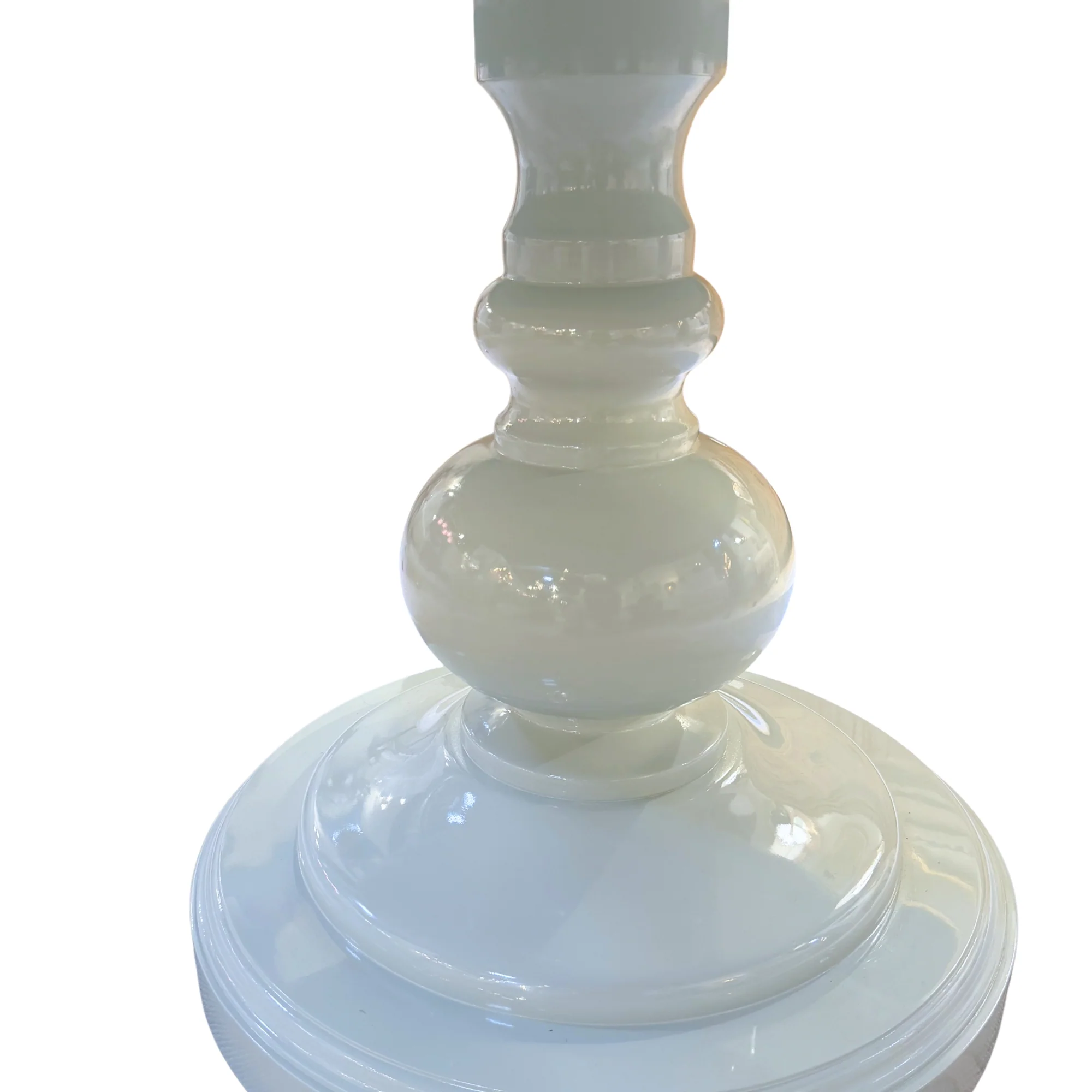 Refinished Round Pedestal Dining Table - Image 3