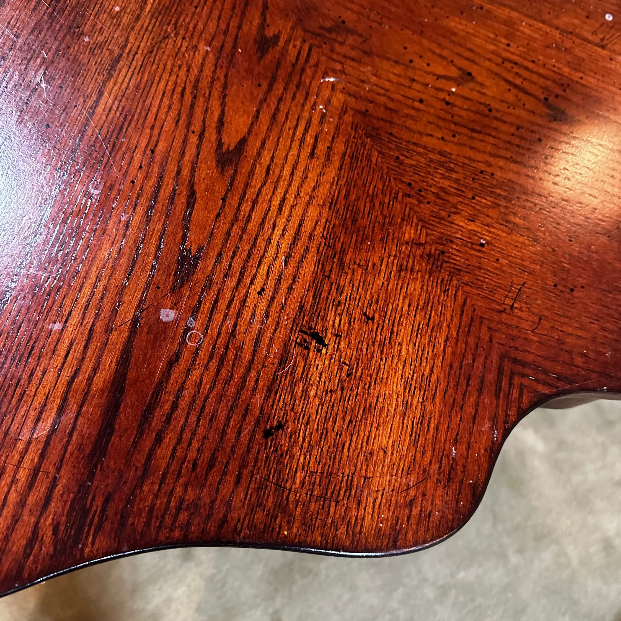 Clover Dining Table on Column Base - Image 3