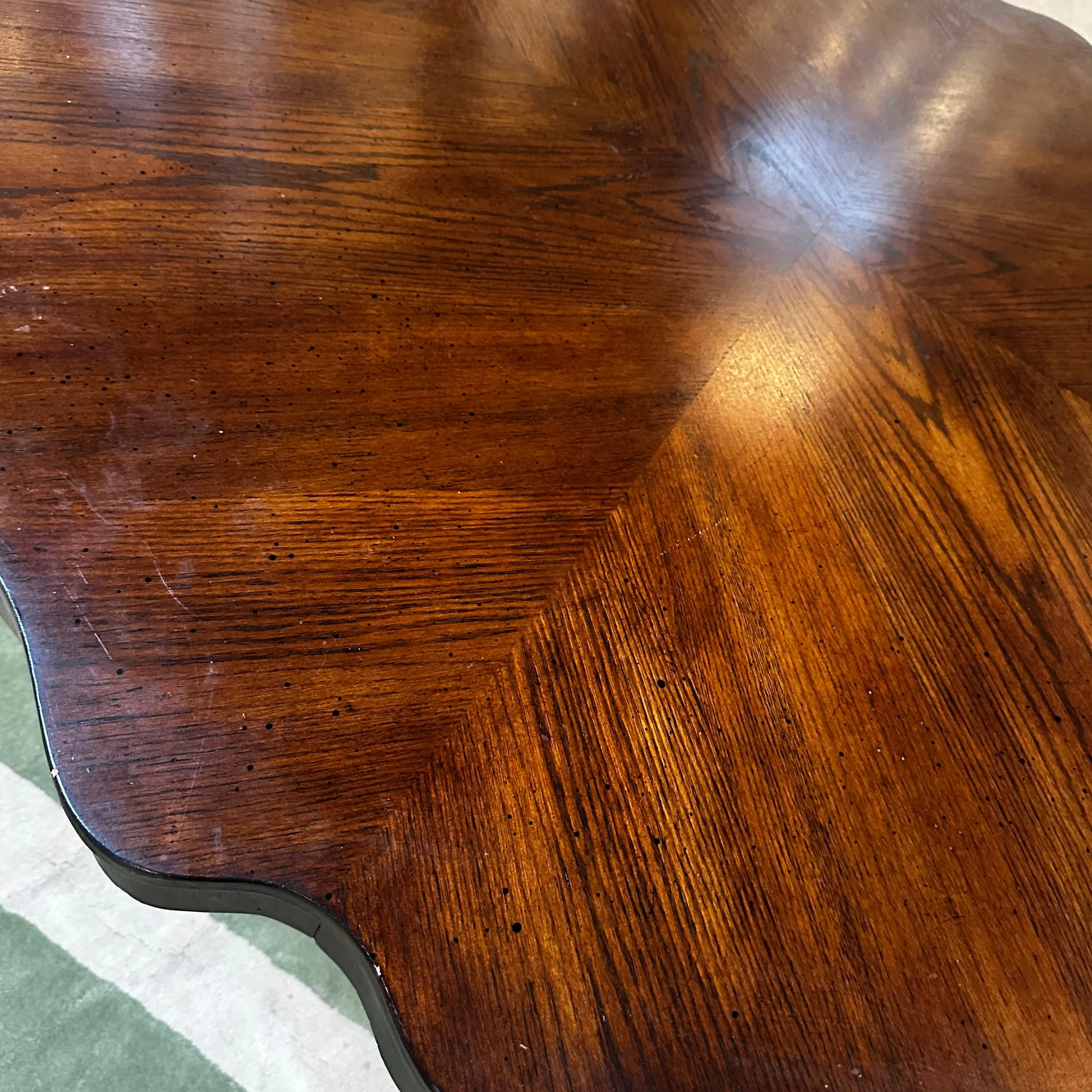 Clover Dining Table on Column Base - Image 4