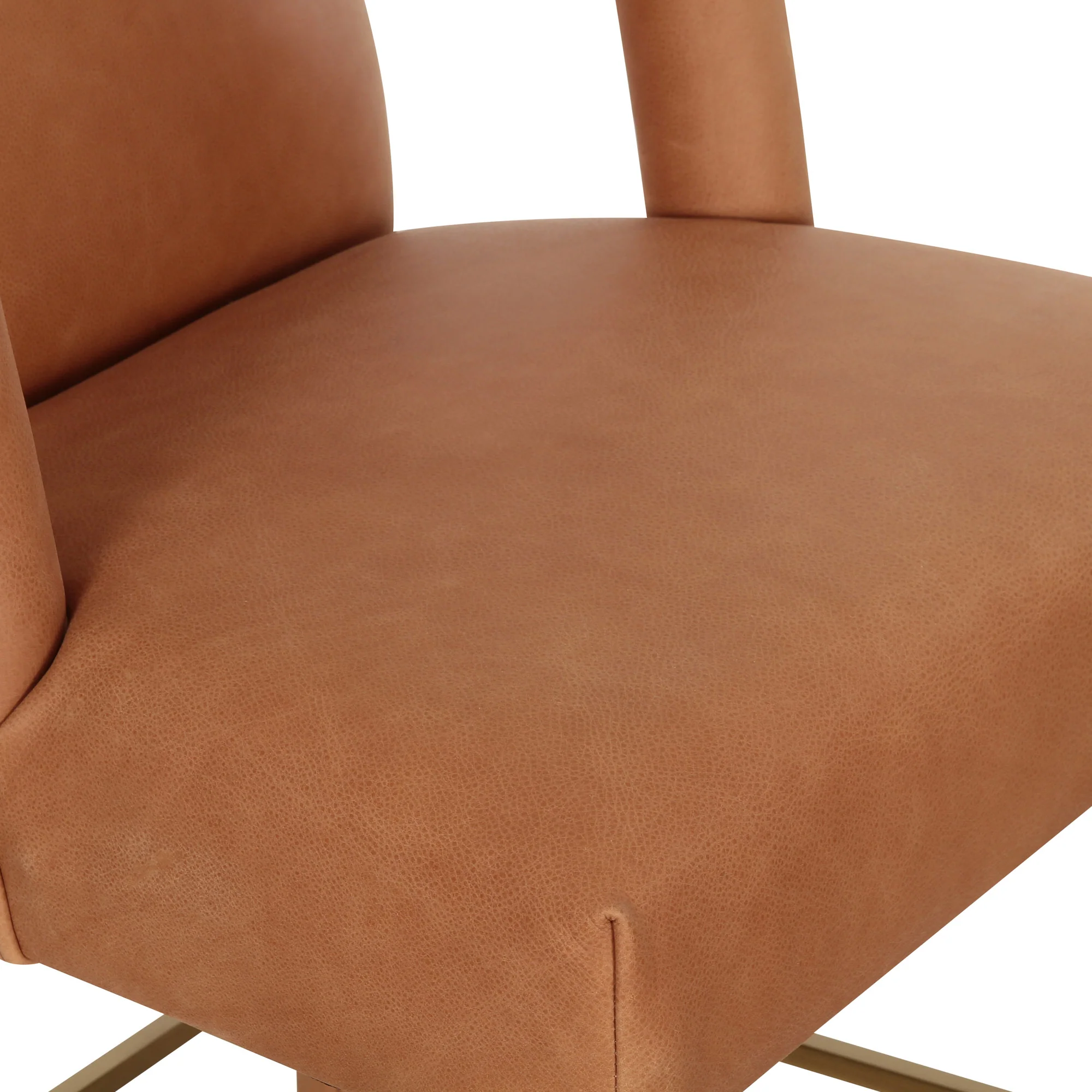 Revelry Counter Stool in Tobacco Leather - Image 5