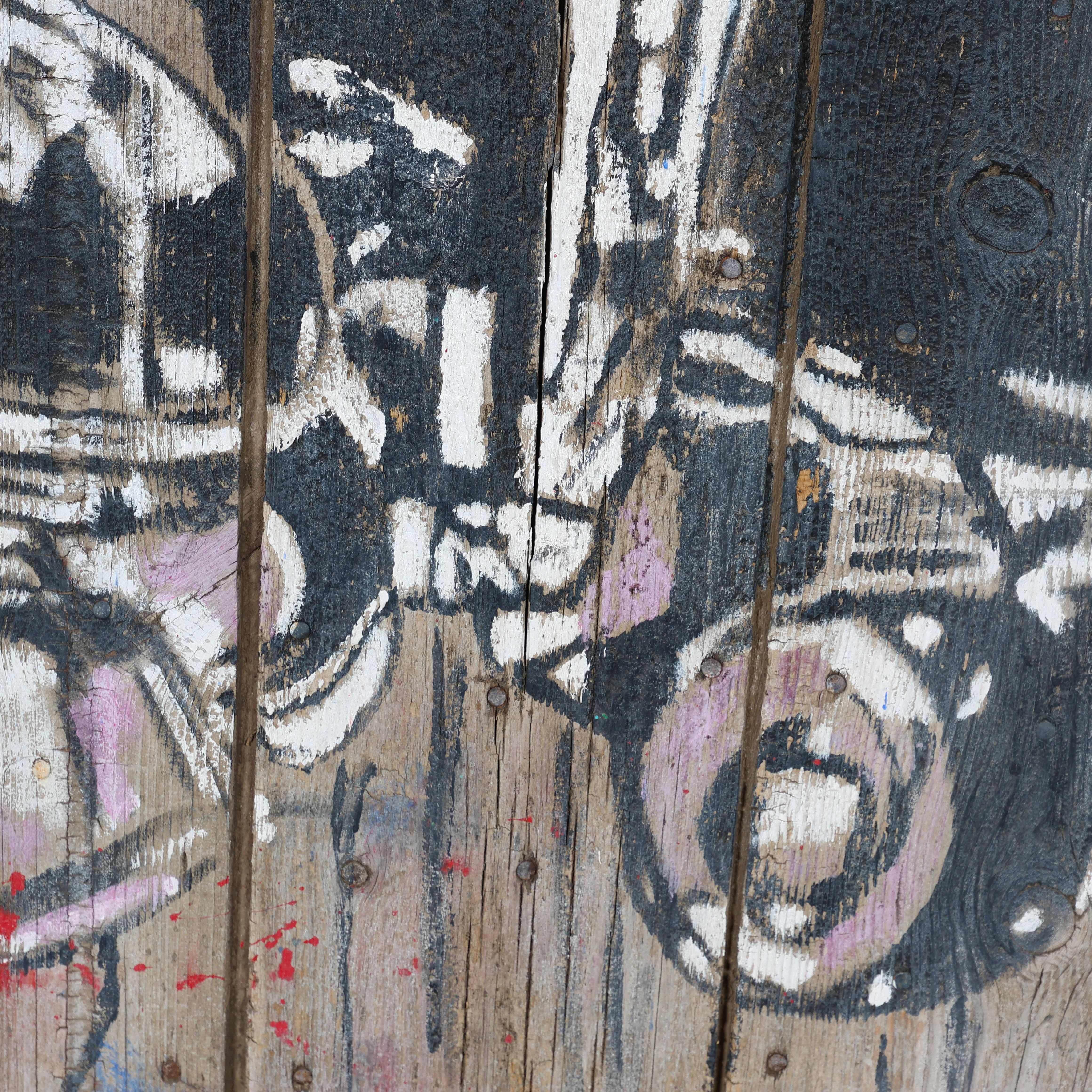 Rollerskates Painting on Wood by Terry Hares - Image 4