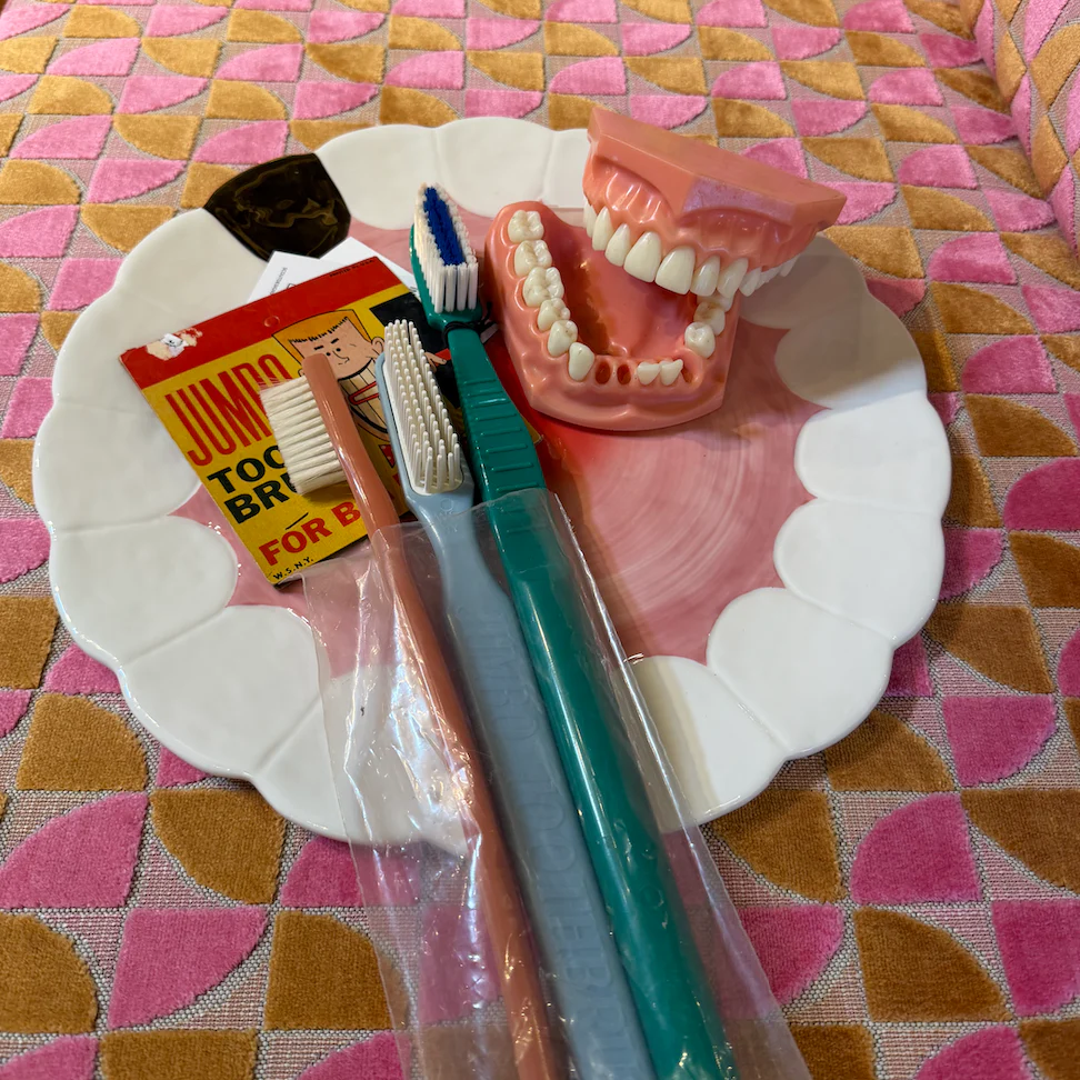 Collection of Jumbo Toothbrushes & Dental Mold - Image 2