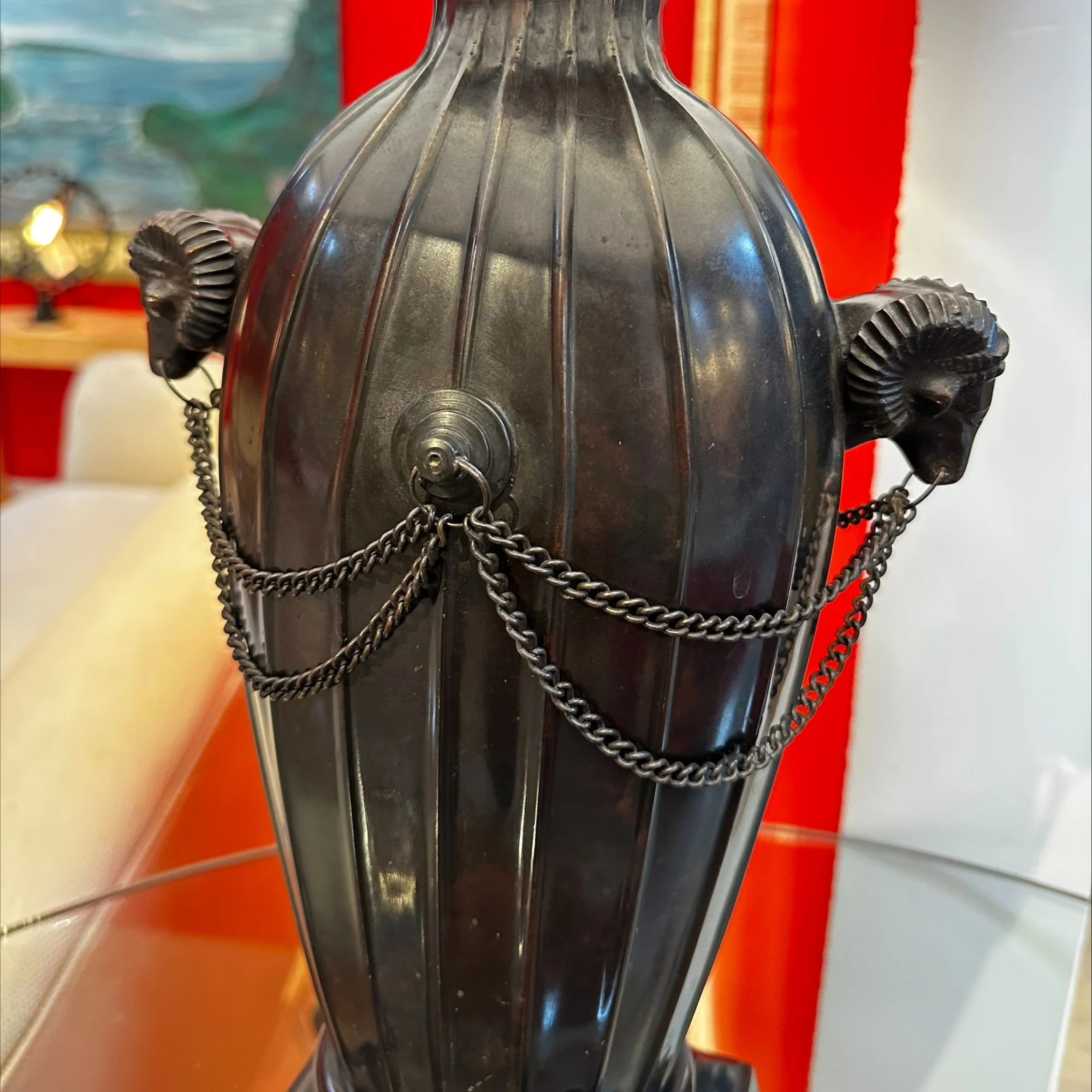 Rams Head Lamp Base - Image 3