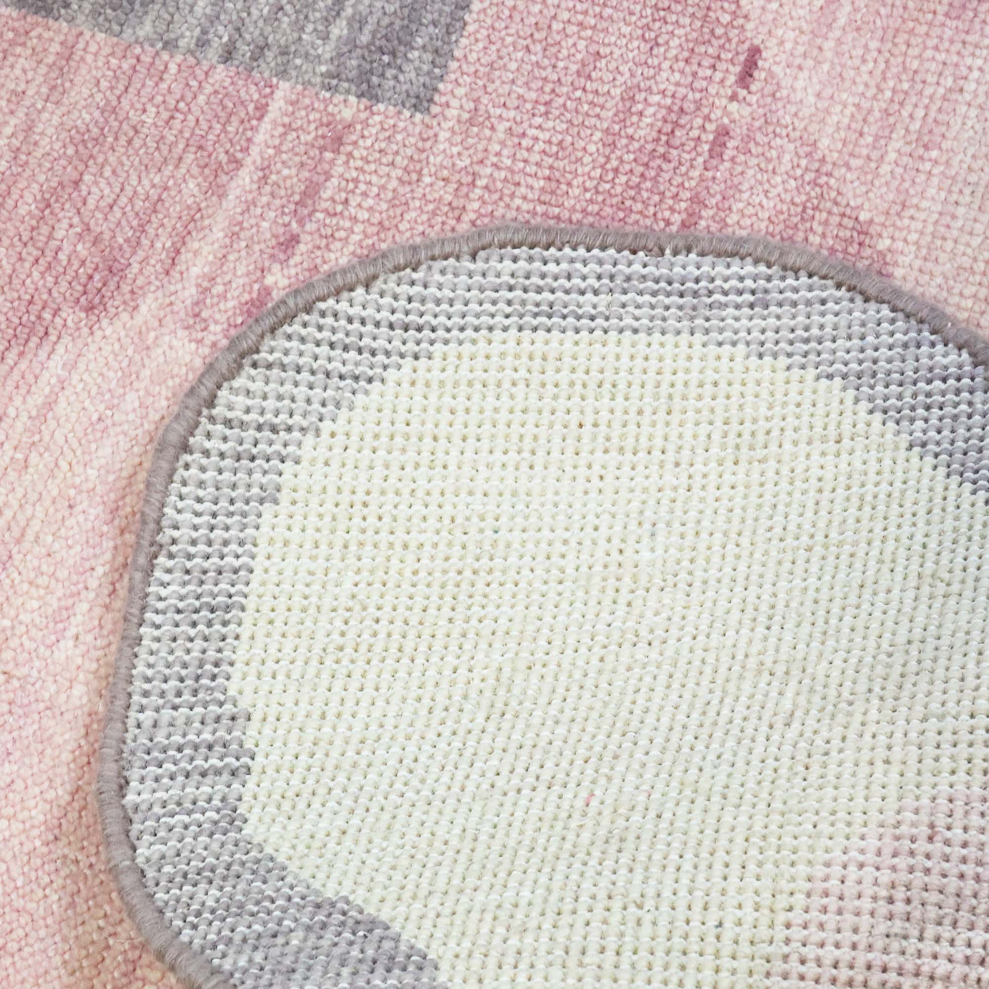 Ruby Plum Turkish Knot Rug - Image 5