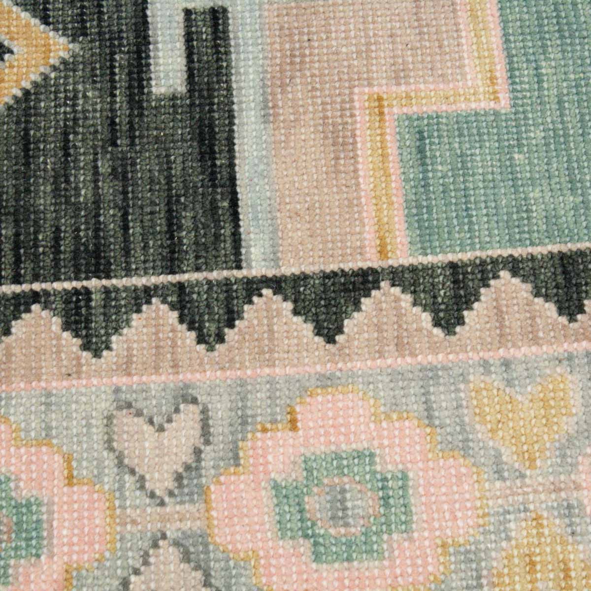 Saint Lisa Neutral Turkish Knot Rug - Image 4