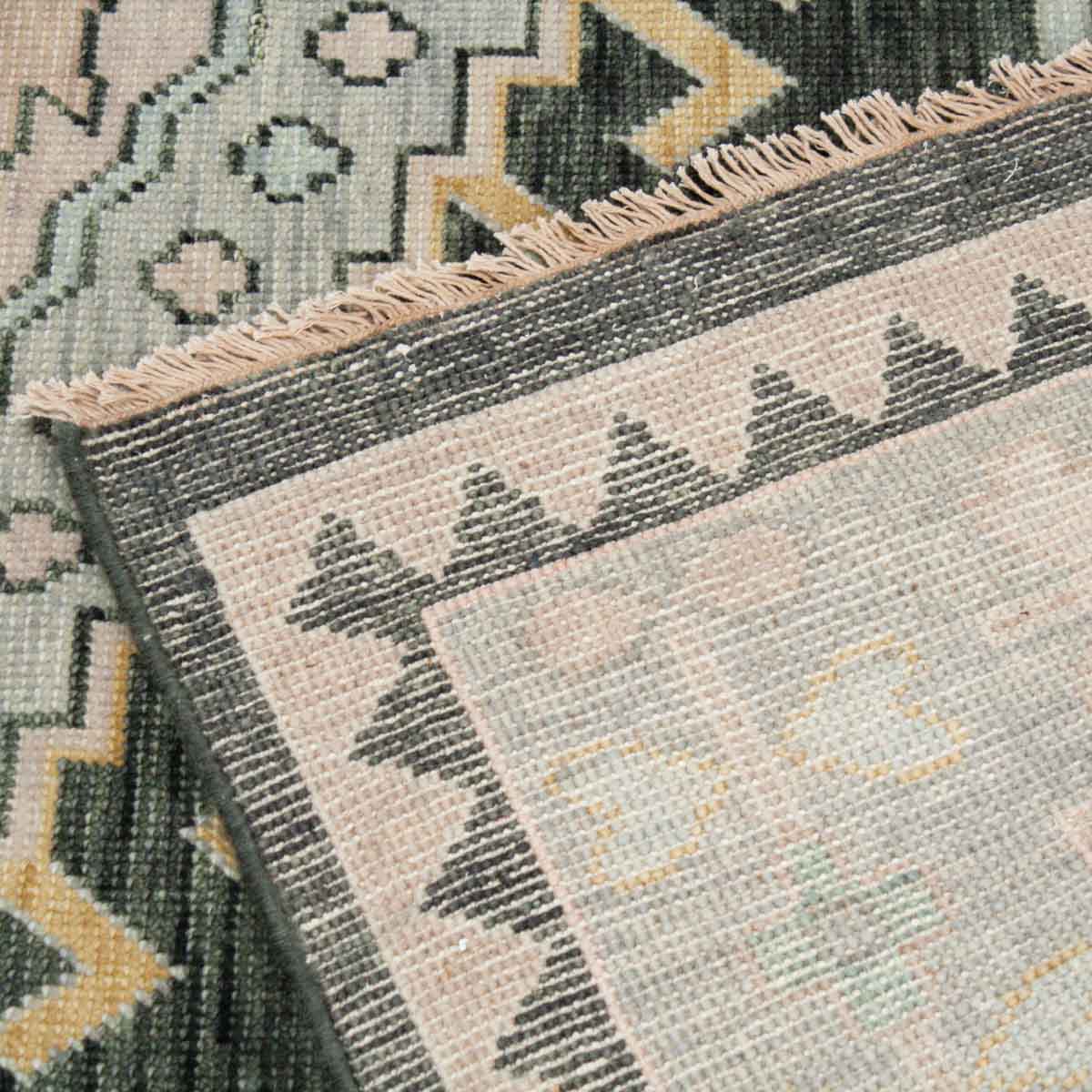 Saint Lisa Neutral Turkish Knot Rug - Image 5