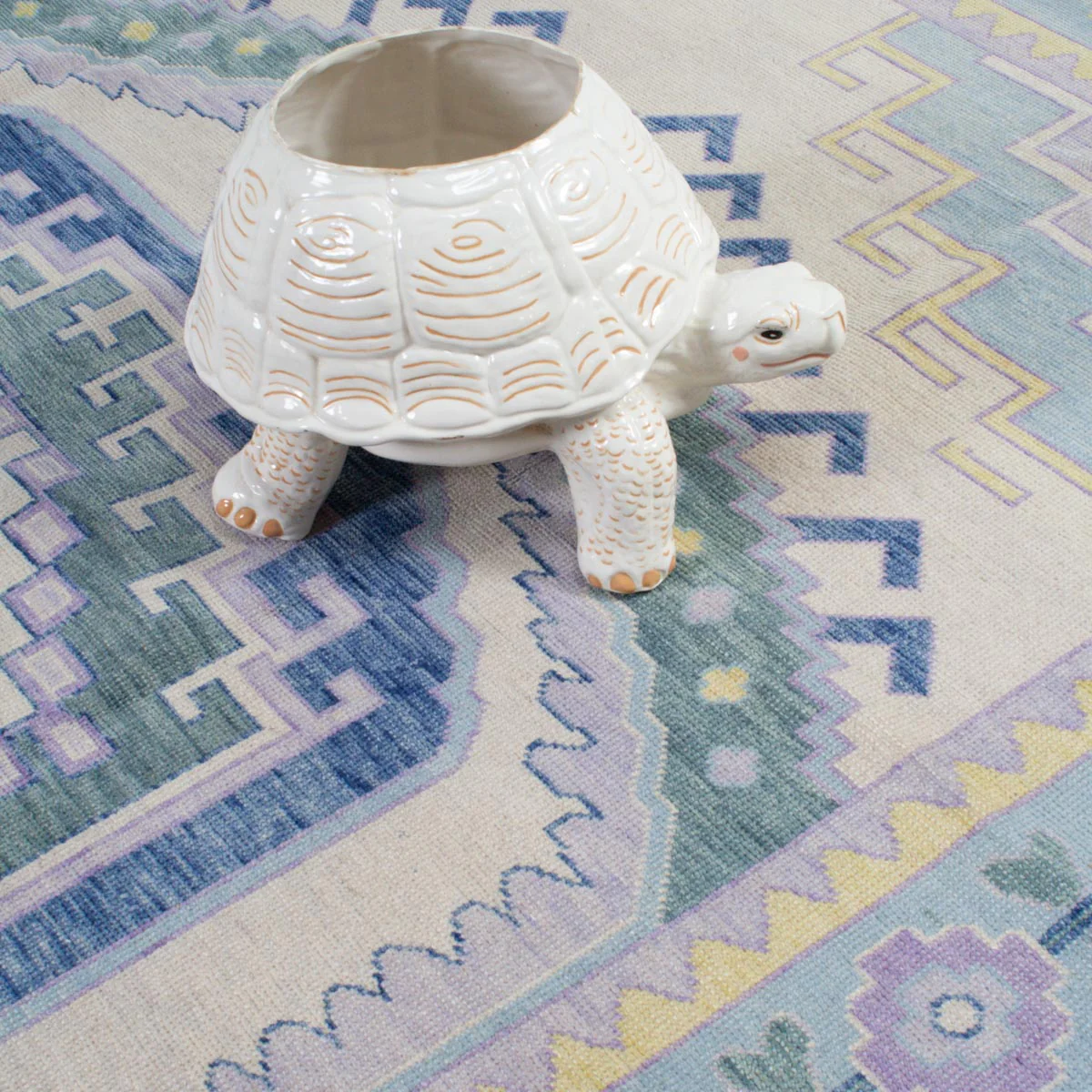 Saint Lisa Pastel Turkish Knot Rug - Image 4