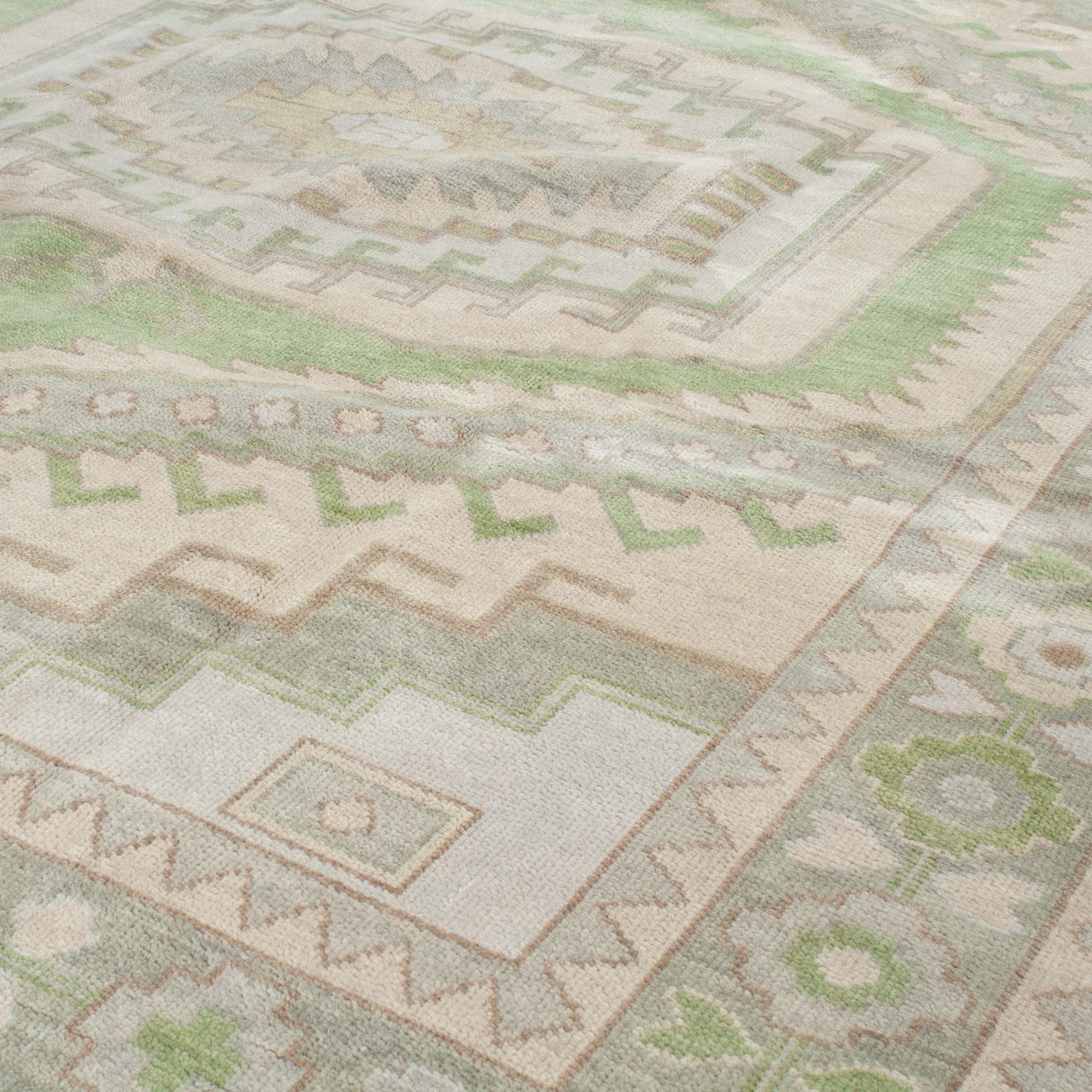 Saint Lisa Sage Turkish Knot Rug - Image 3