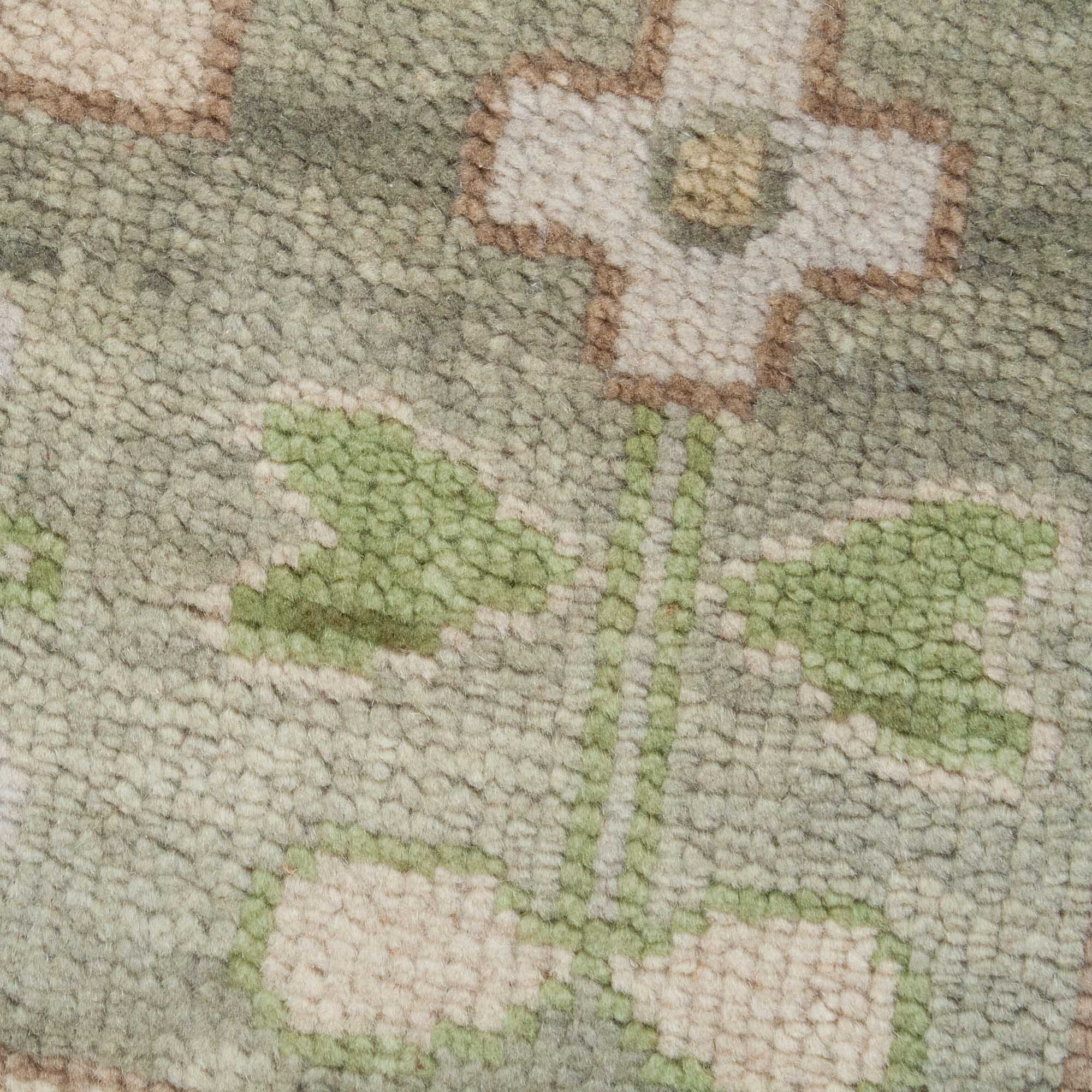 Saint Lisa Sage Turkish Knot Rug - Image 4