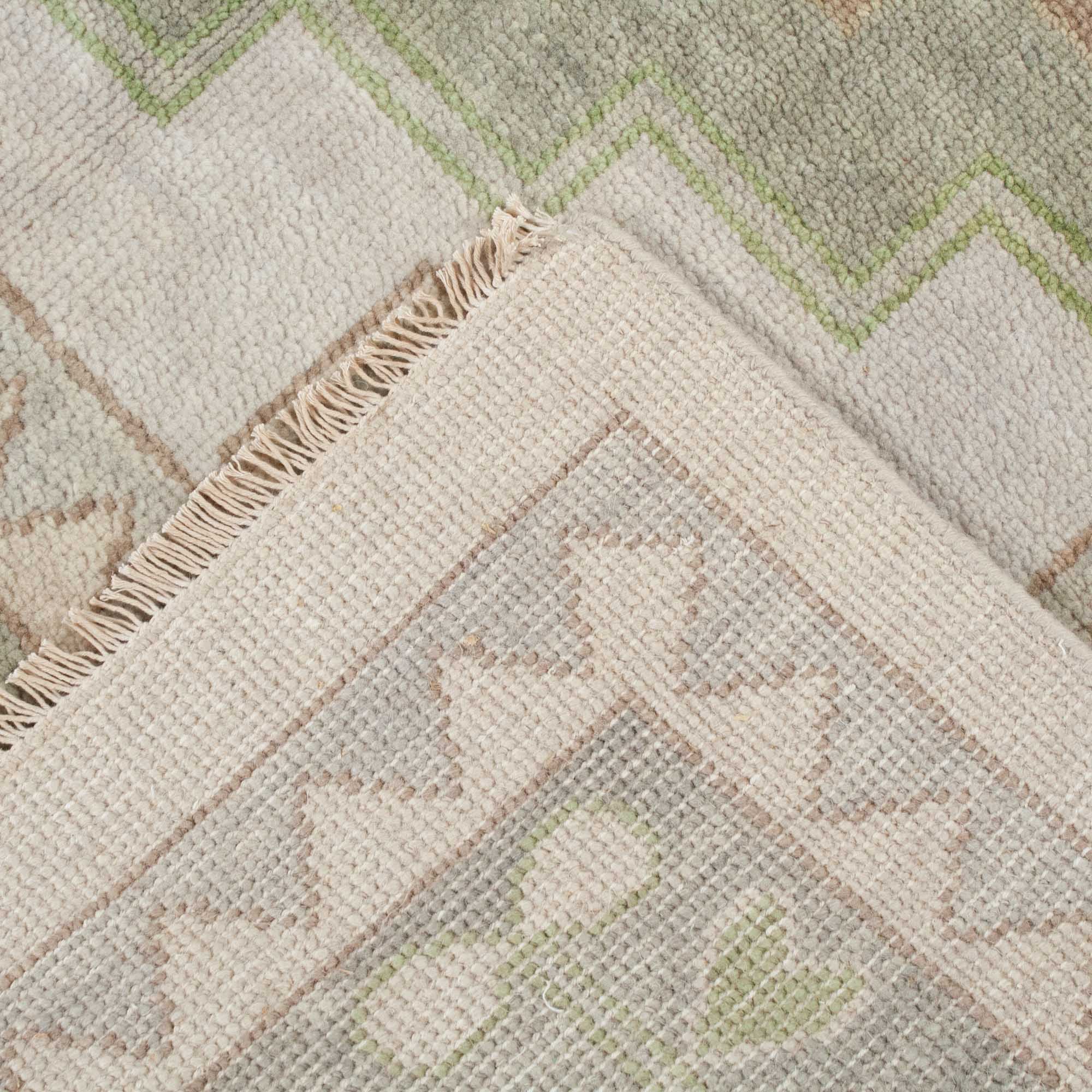 Saint Lisa Sage Turkish Knot Rug - Image 5