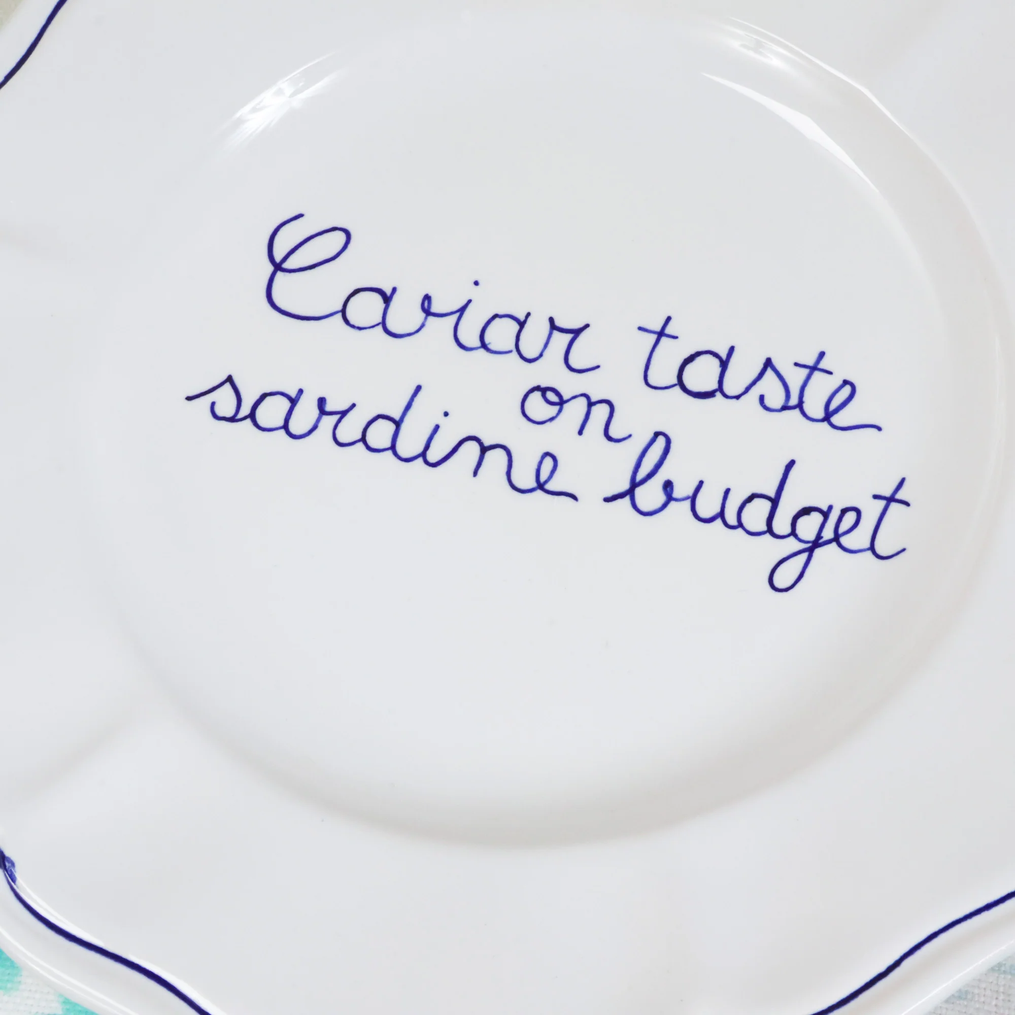 Scalloped Caviar Taste on a Sardine Budget Plate - Image 3